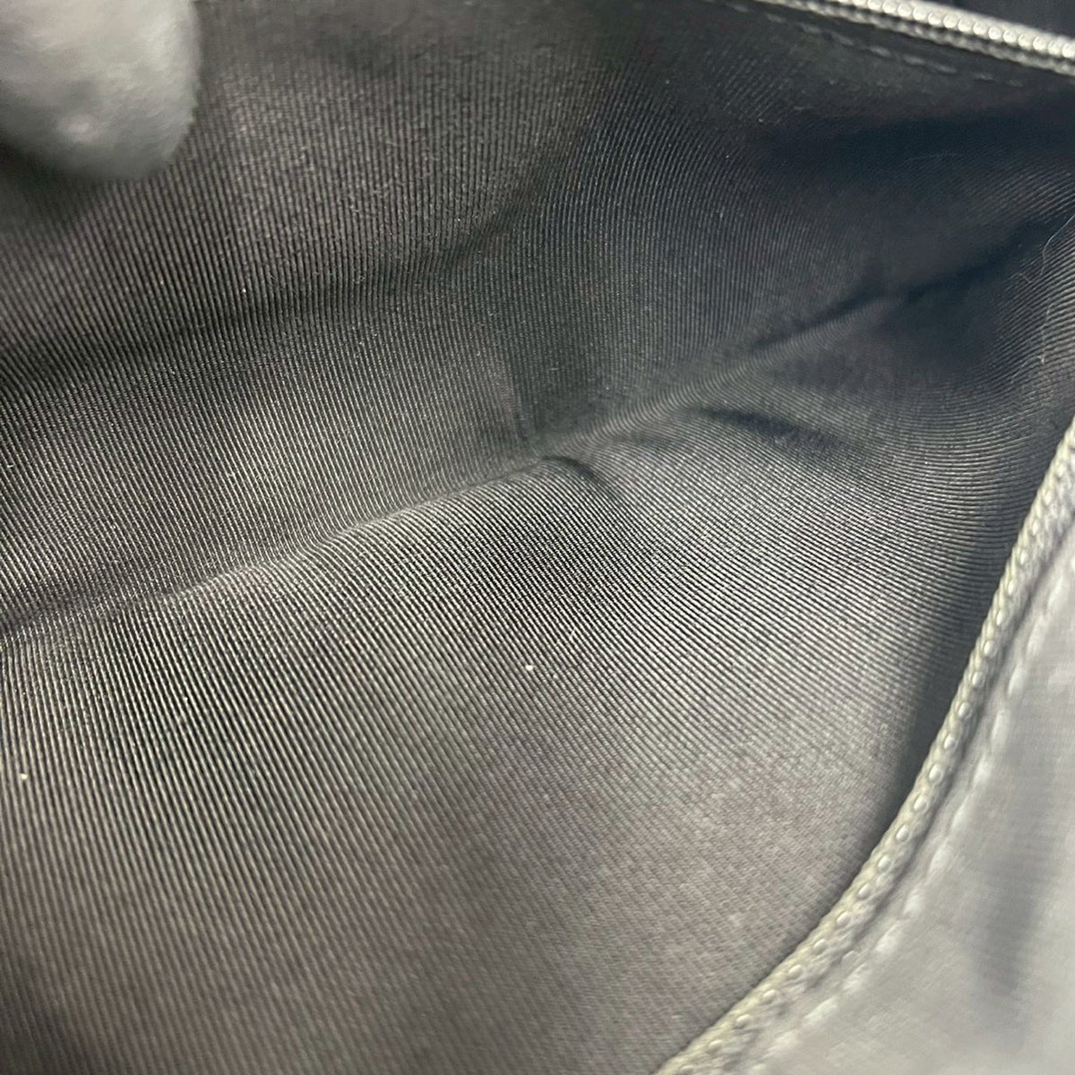 Chanel Calfskin Signature Chain Signe Bowling Bag