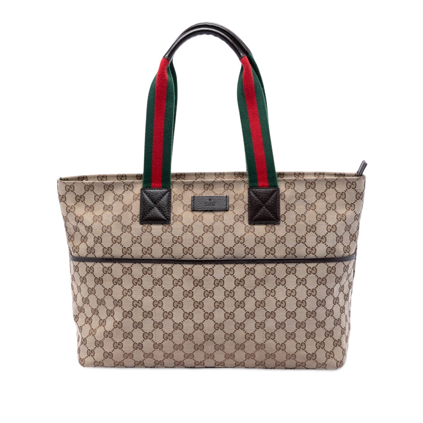 Gucci GG Canvas Web Tote