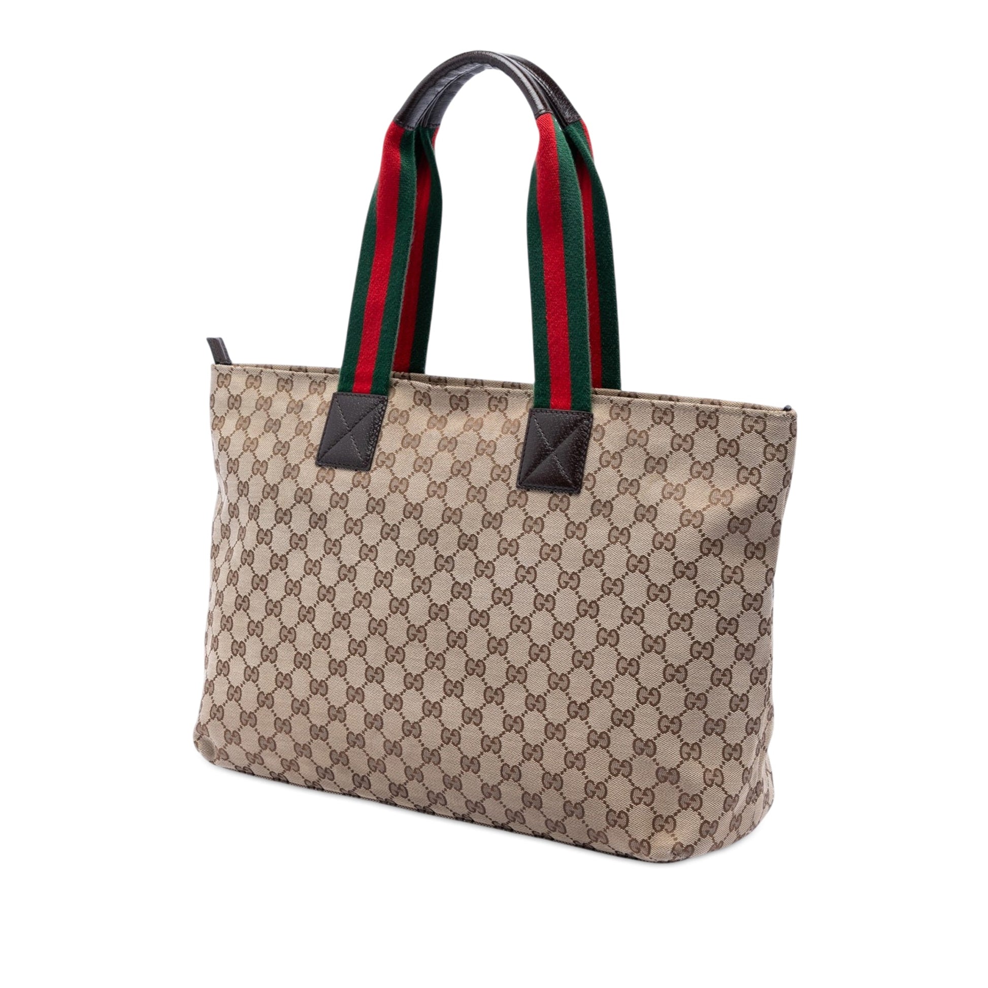 Gucci GG Canvas Web Tote