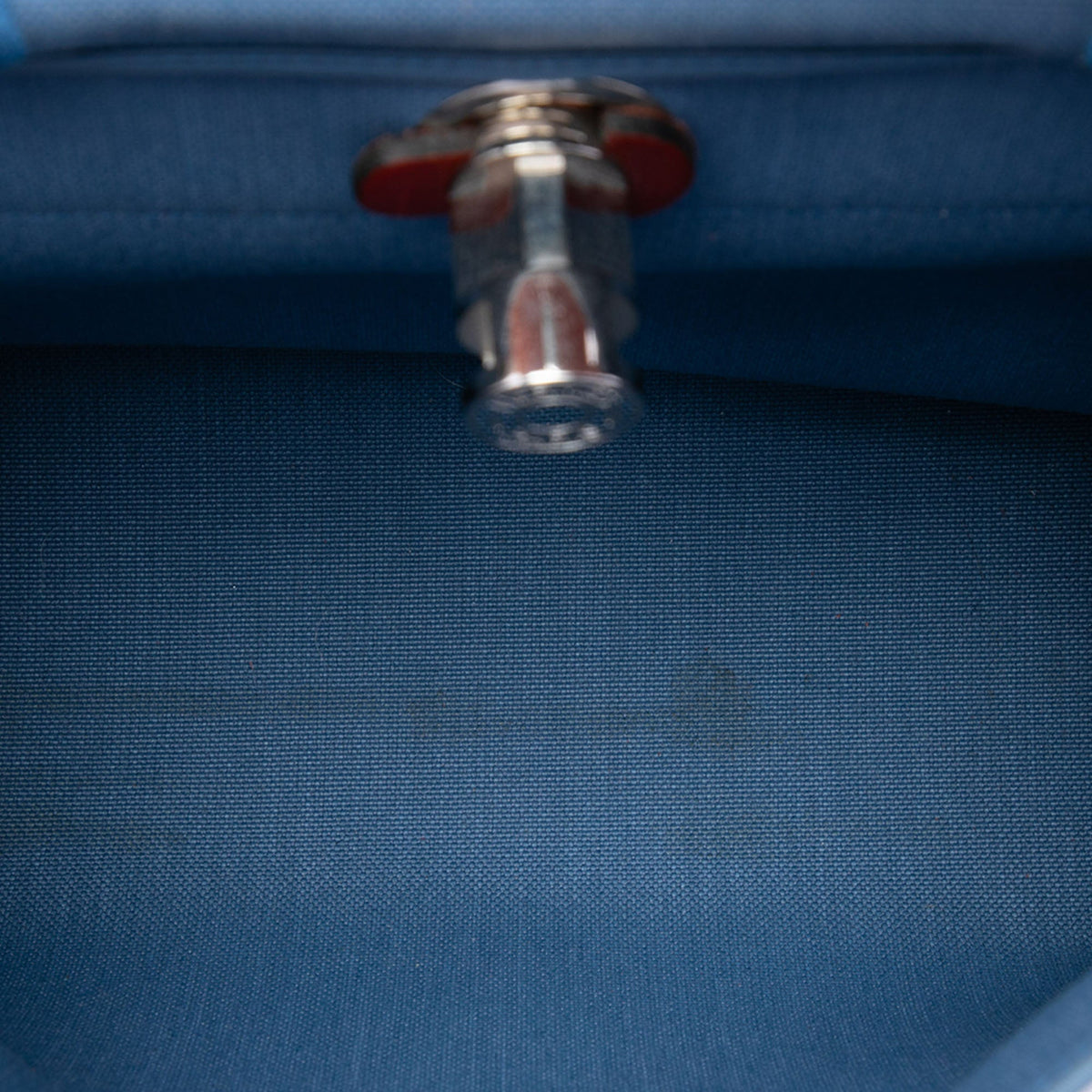 Hermès Toile Herbag Zip 31 — Blue