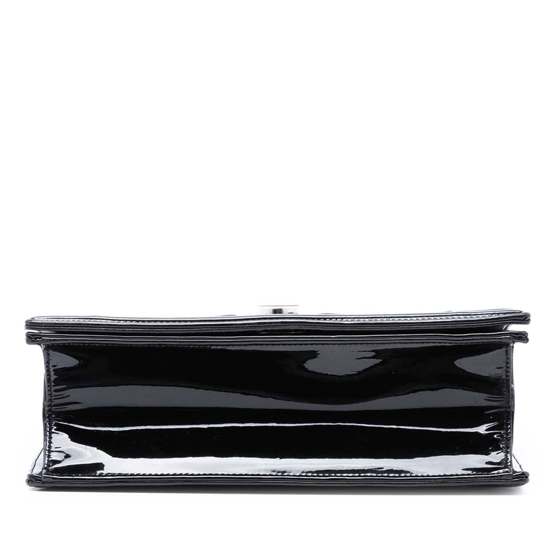 Dior Medium Patent Diorama Flap