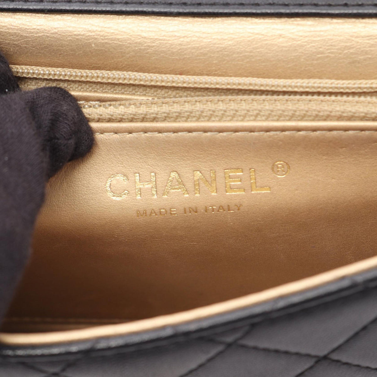 Chanel Small Quilted Lambskin Chic Pearls Flap