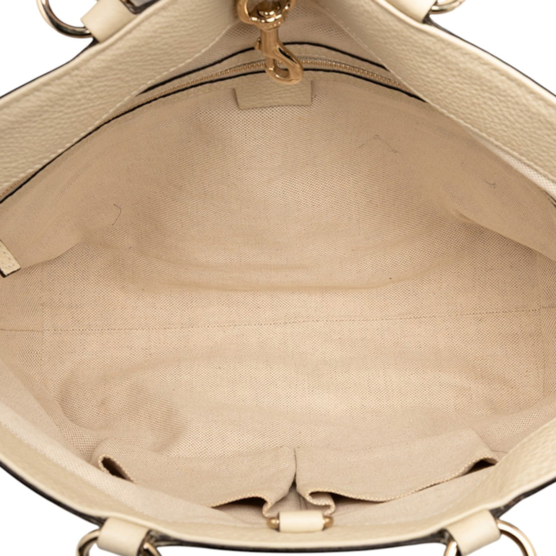 Gucci Large Raffia Bamboo Shopper Tote
