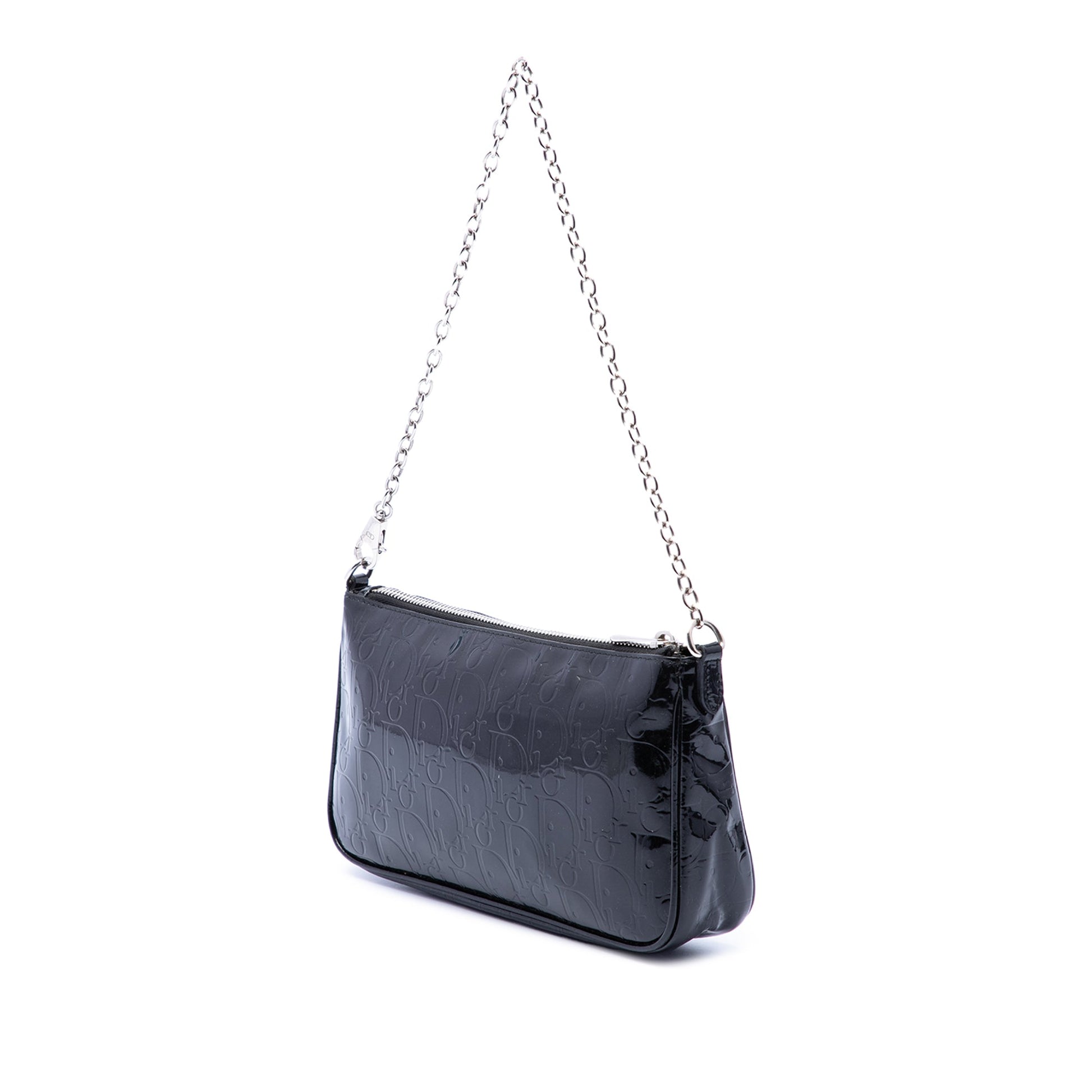 Dior Diorissimo Patent Shoulder Bag