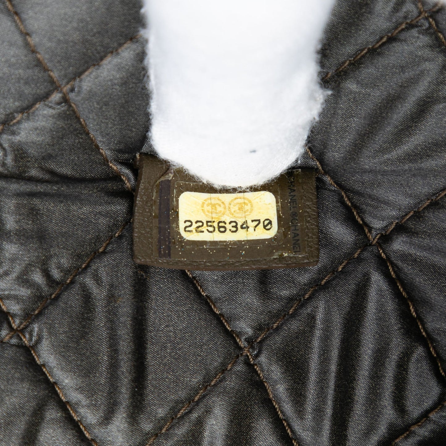 Chanel Large Quilted Caviar Boy O Case Clutch