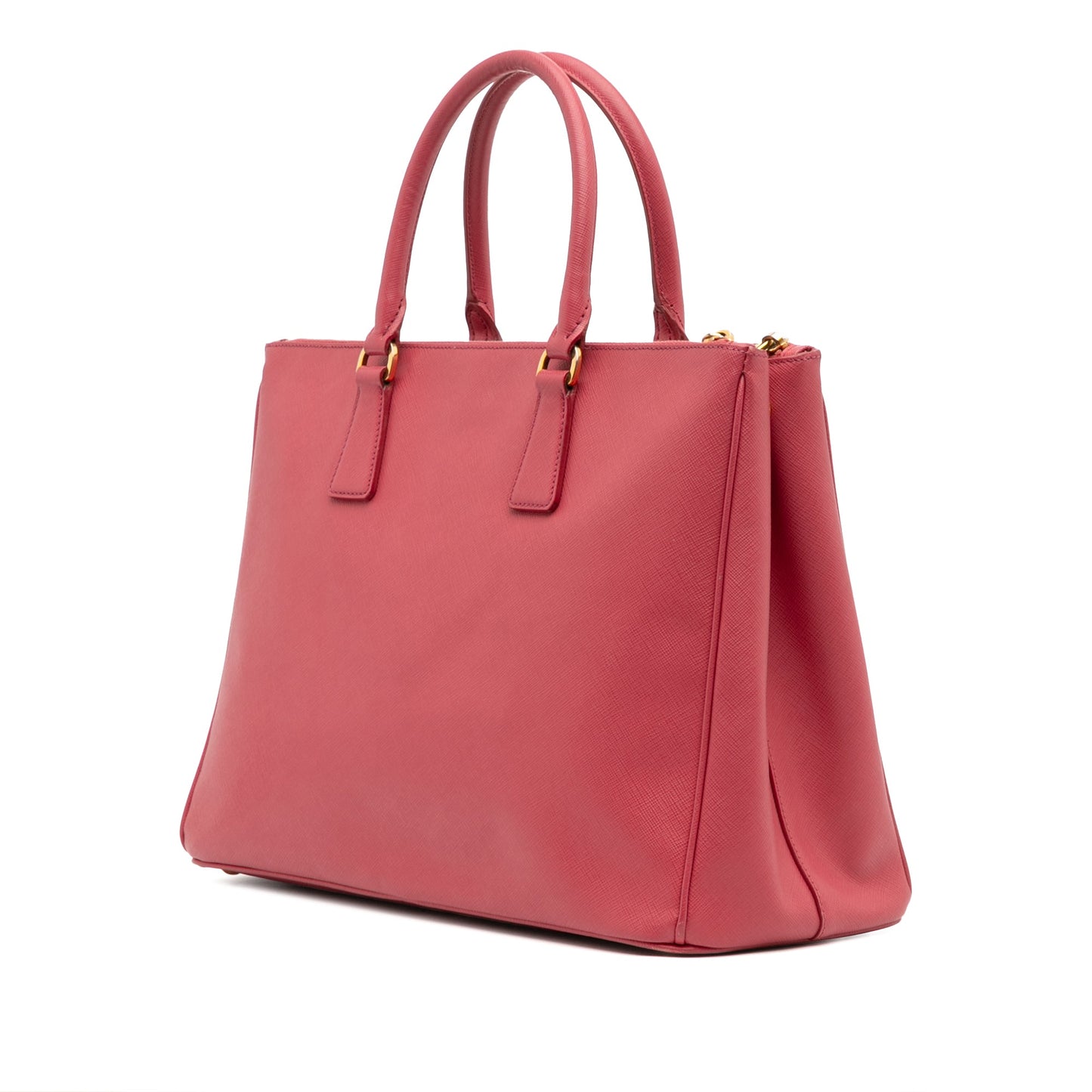 Prada Large Saffiano Lux Galleria Double Zip Tote
