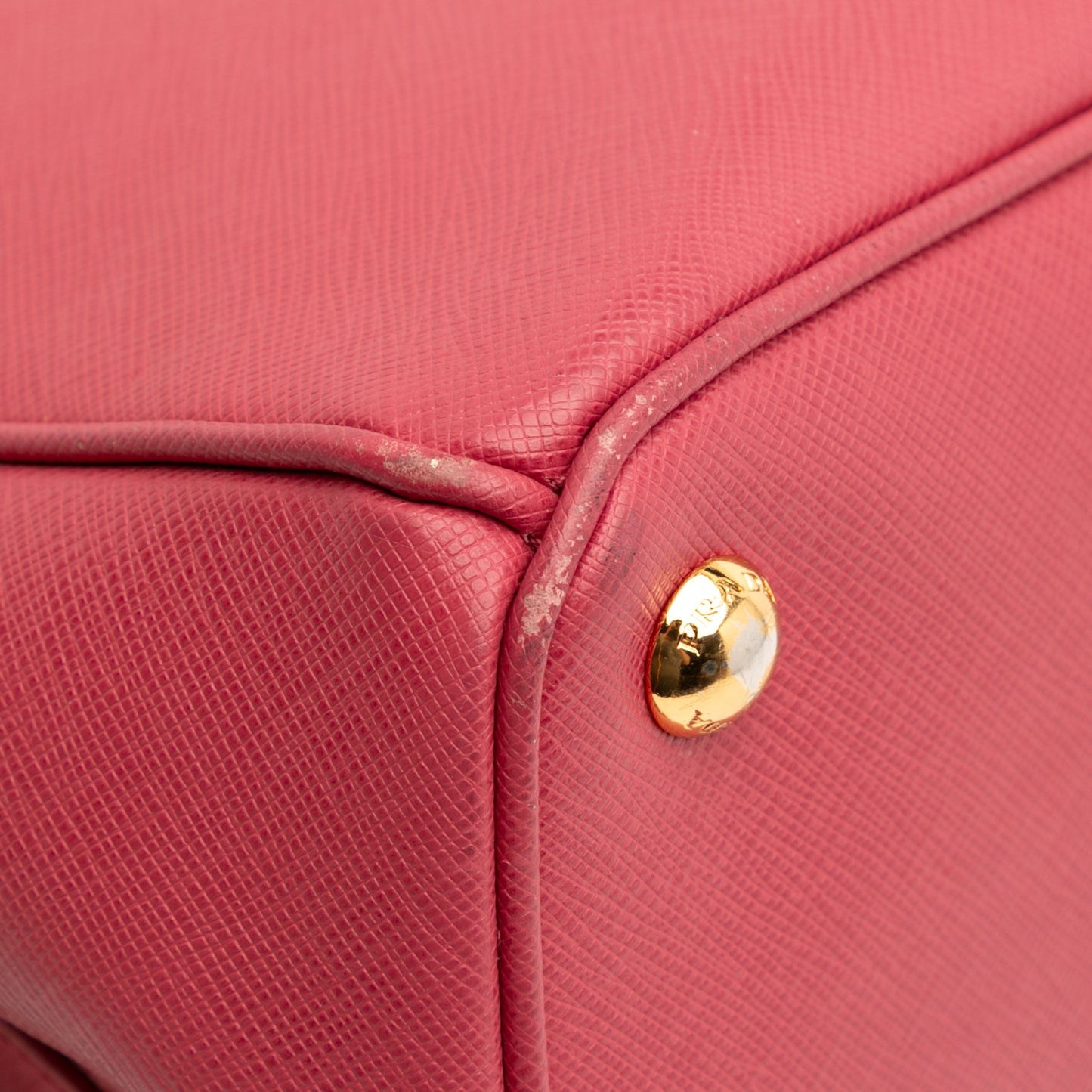 Prada Large Saffiano Lux Galleria Double Zip Tote