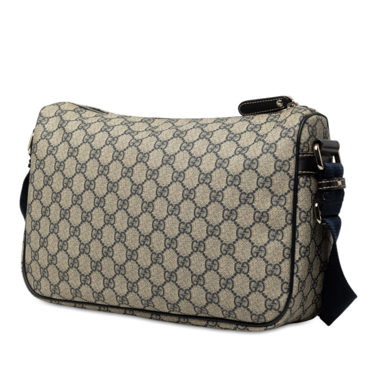 Gucci GG Supreme Double Pocket Crossbody