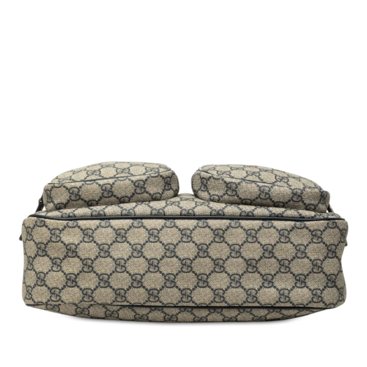 Gucci GG Supreme Double Pocket Crossbody