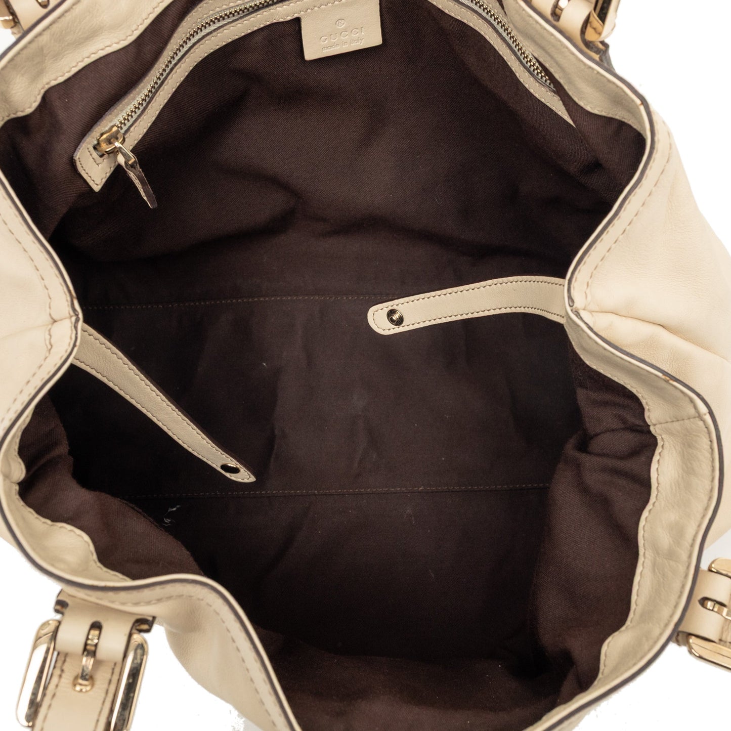 Gucci Calfskin Dialux Britt Tote