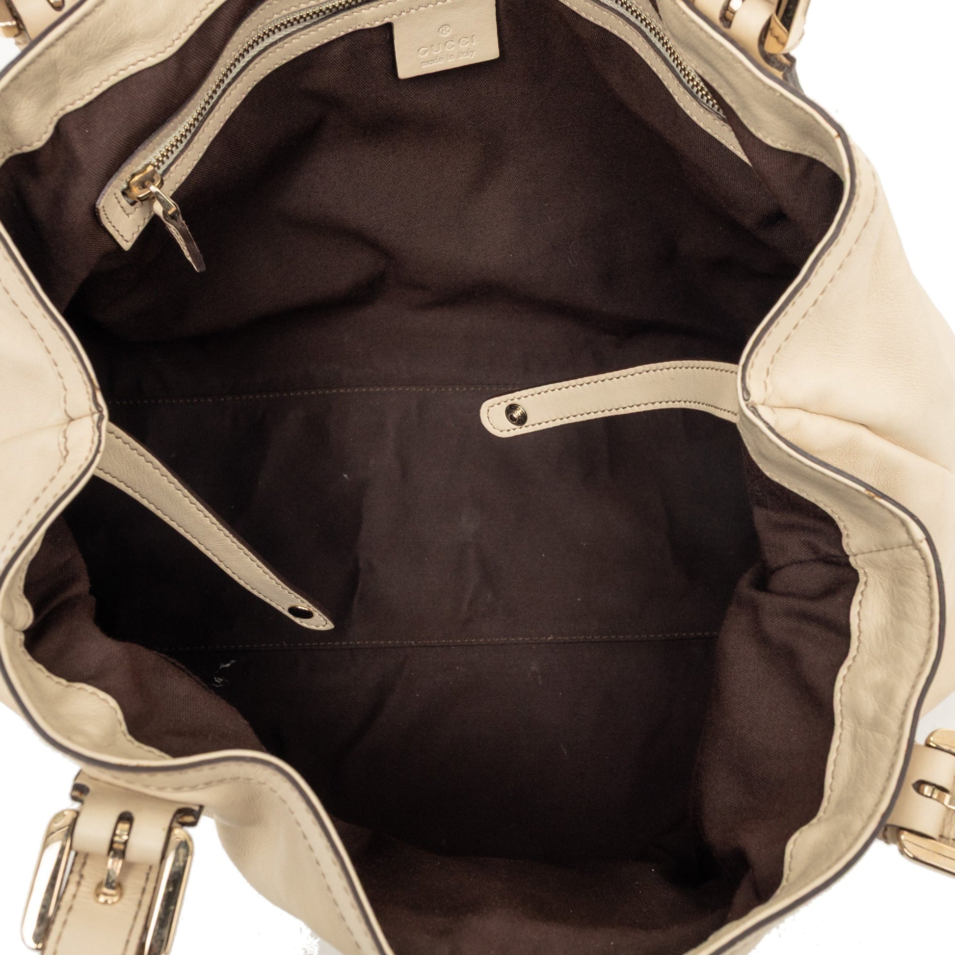 Gucci Calfskin Dialux Britt Tote