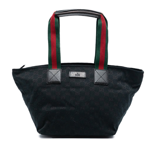Gucci GG Canvas Web Tote