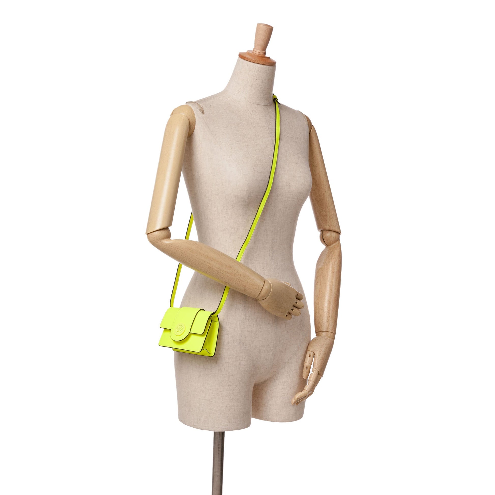 Versace Leather La Medusa Crossbody