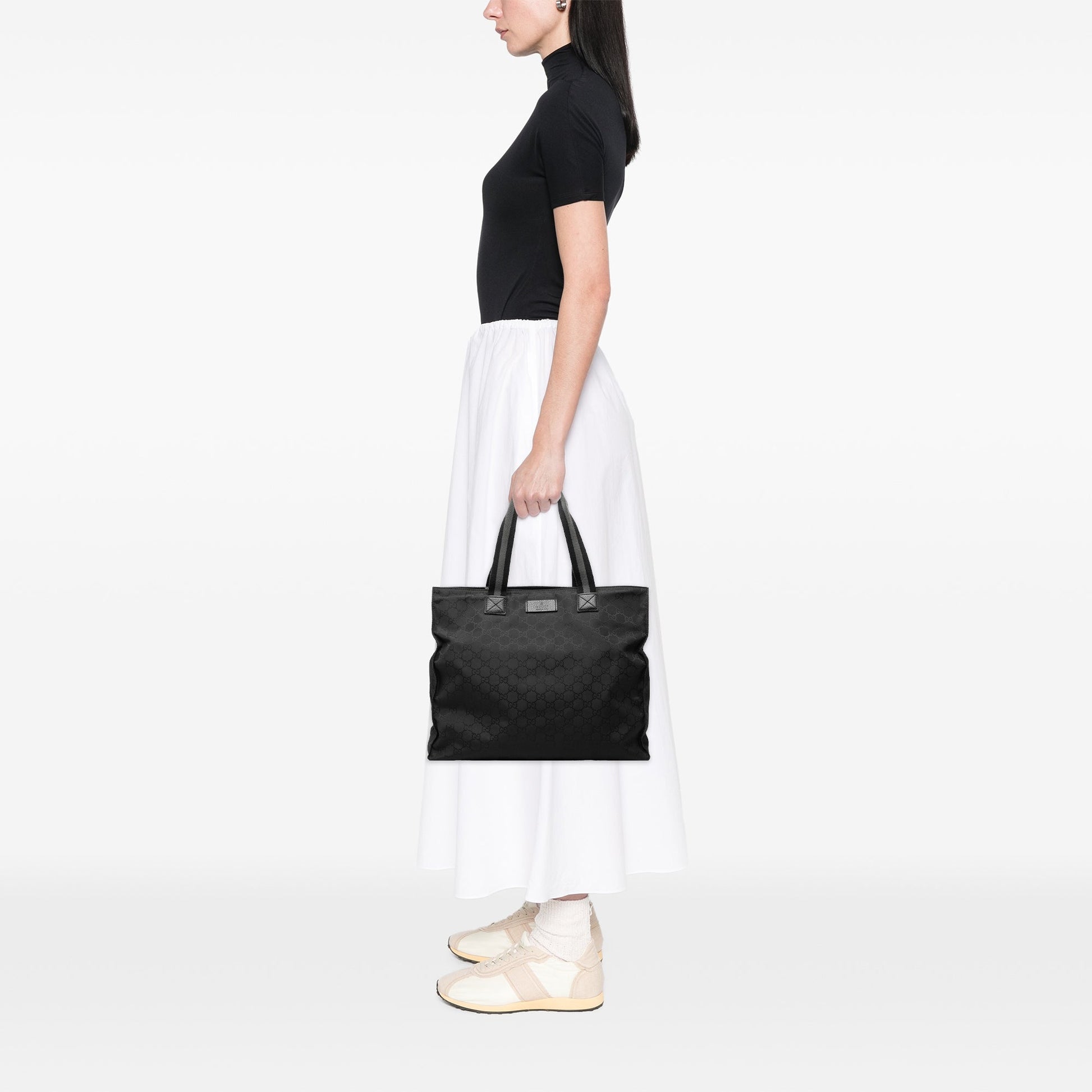 Gucci GG Nylon Web Tote