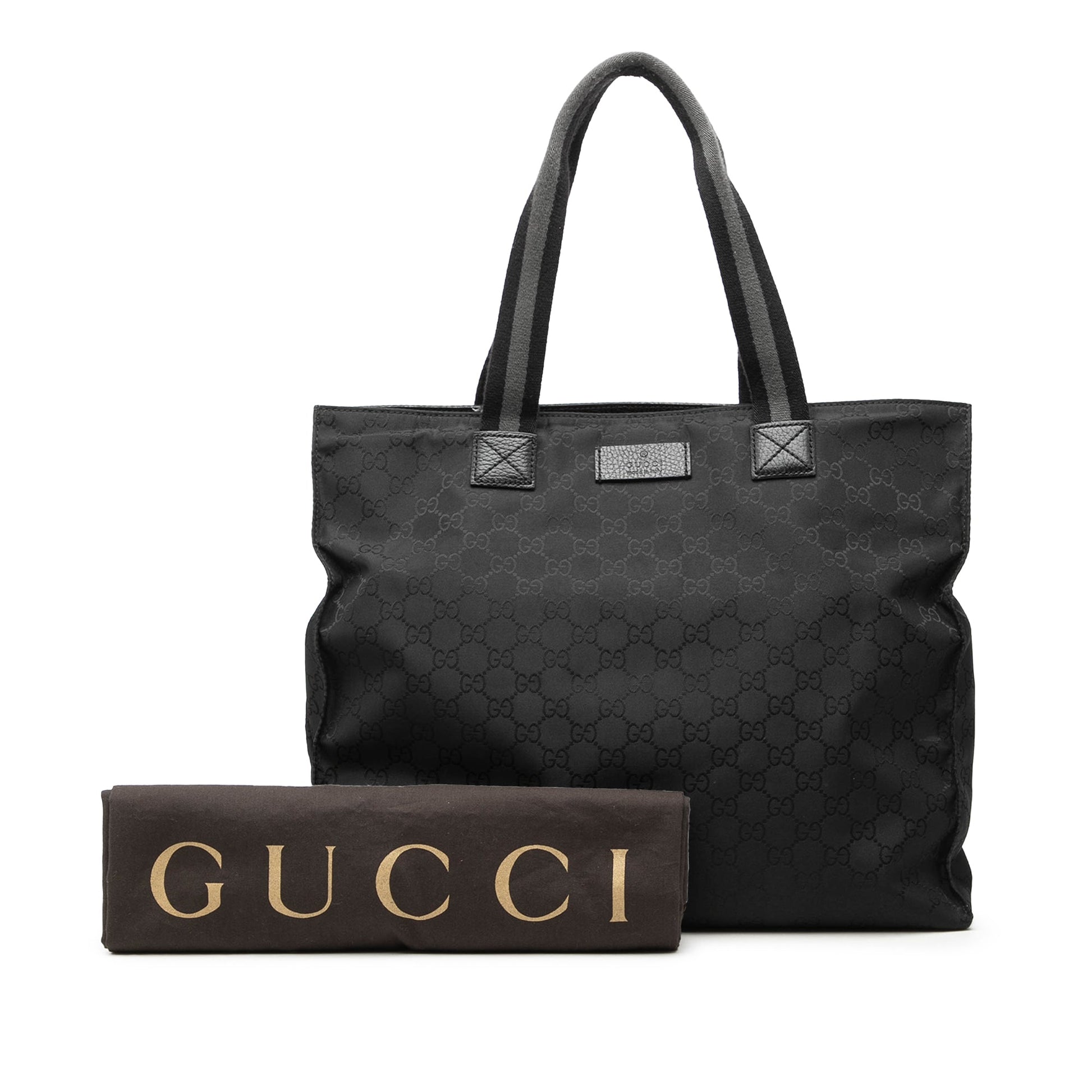 Gucci GG Nylon Web Tote