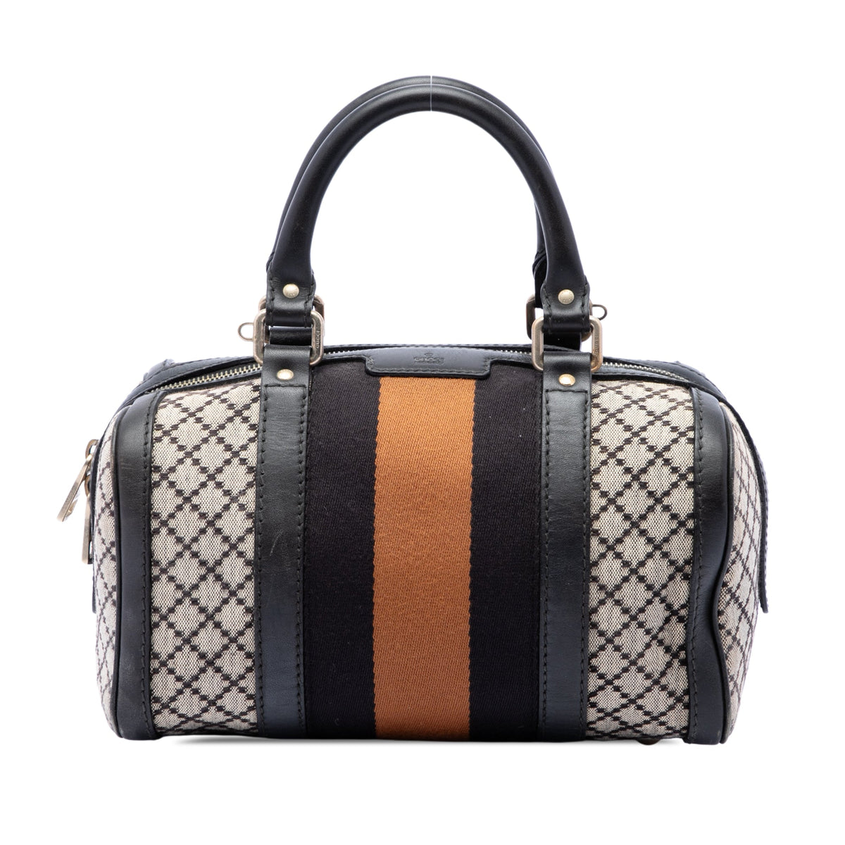 Gucci Small Diamante Canvas Web Joy Boston Bag