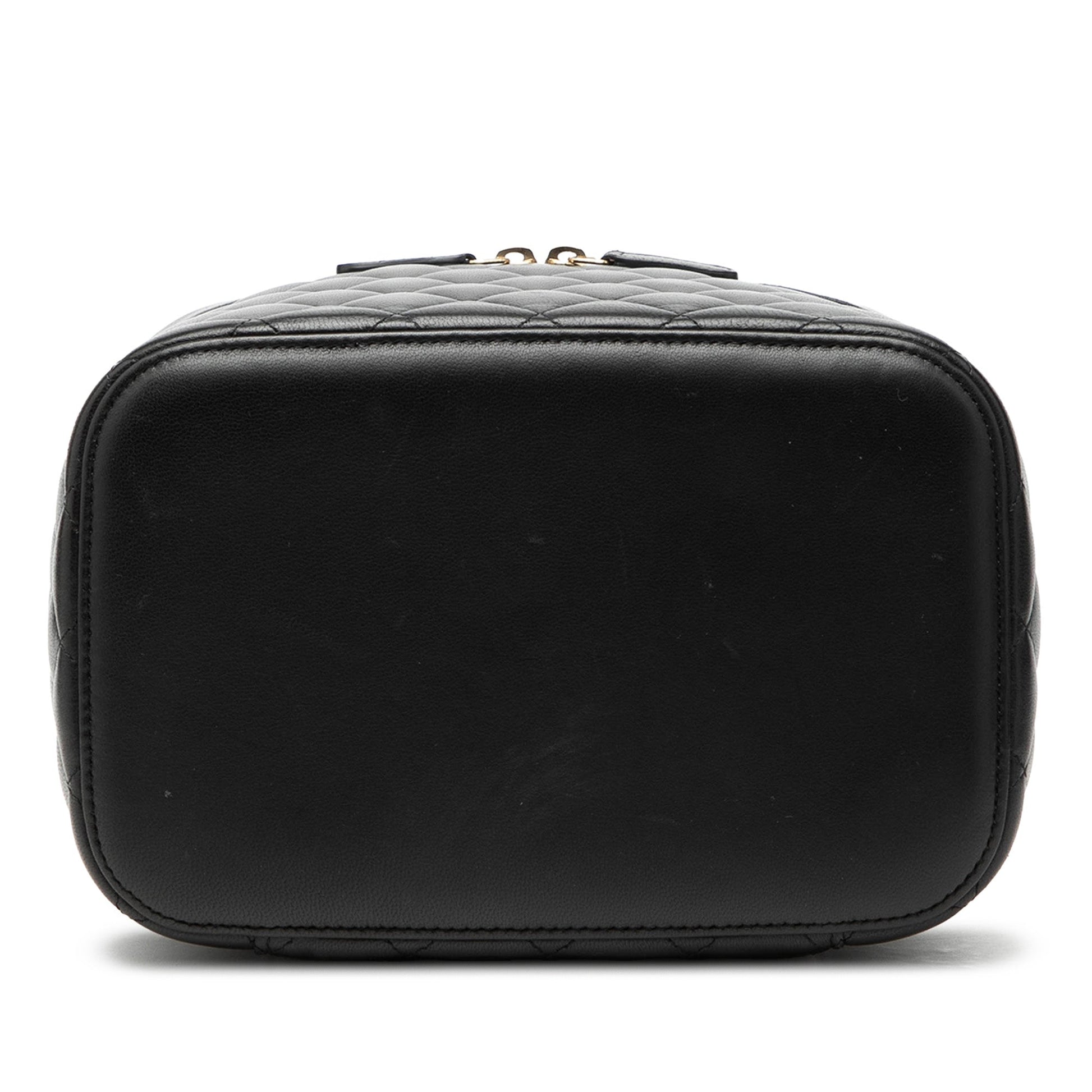 Chanel CC Quilted Lambskin Vanity Bag