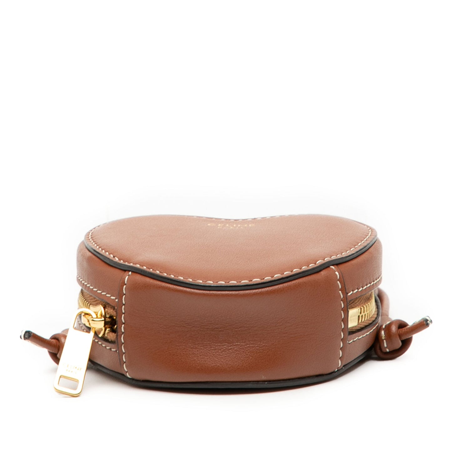Celine Micro Leather Heart Crossbody
