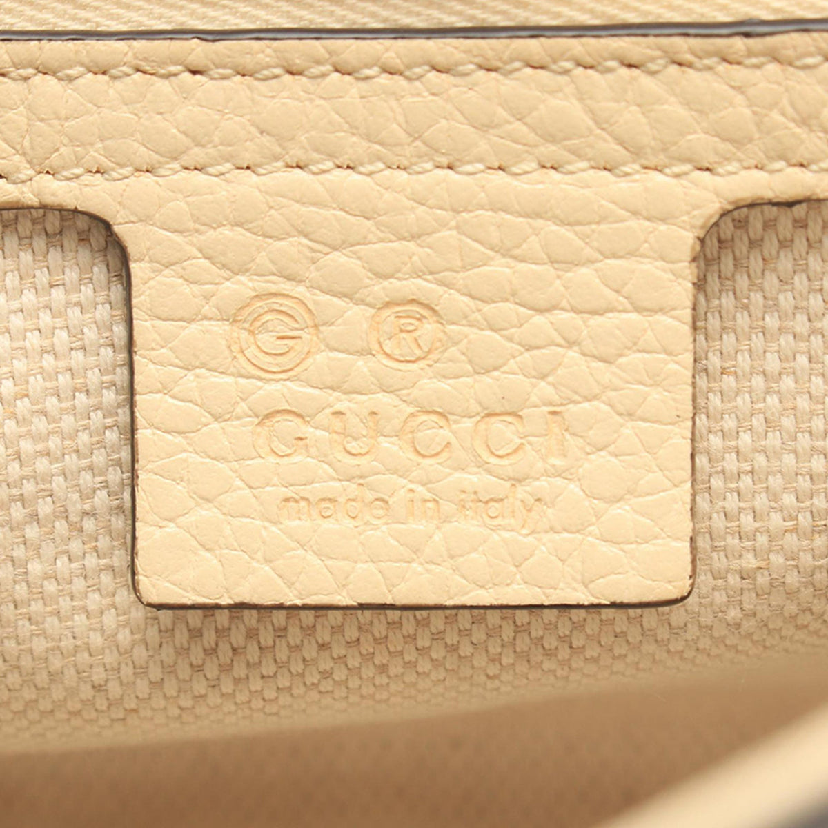 Gucci Medium Calfskin Soho Chain Flap Crossbody — Brown