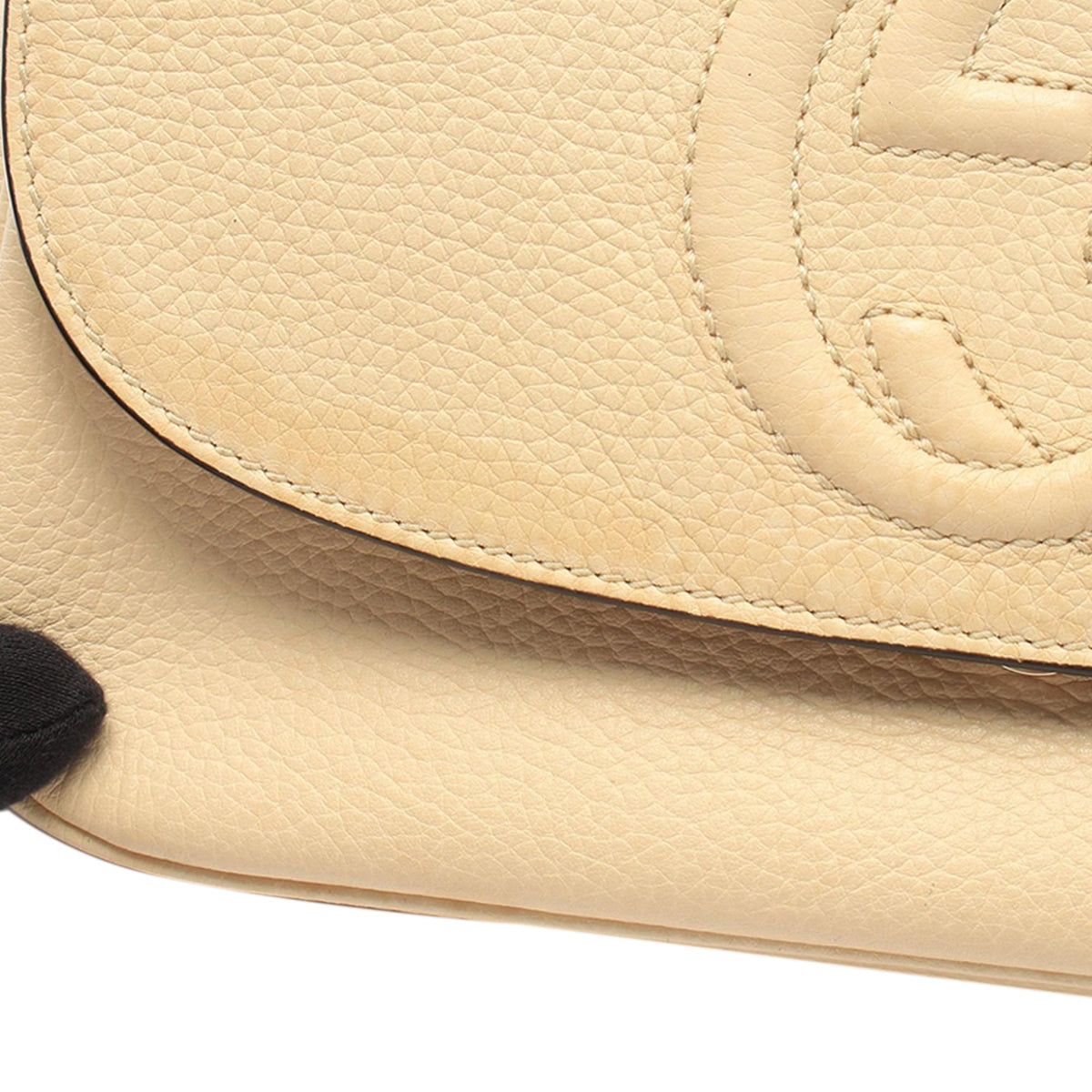 Gucci Medium Calfskin Soho Chain Flap Crossbody — Brown