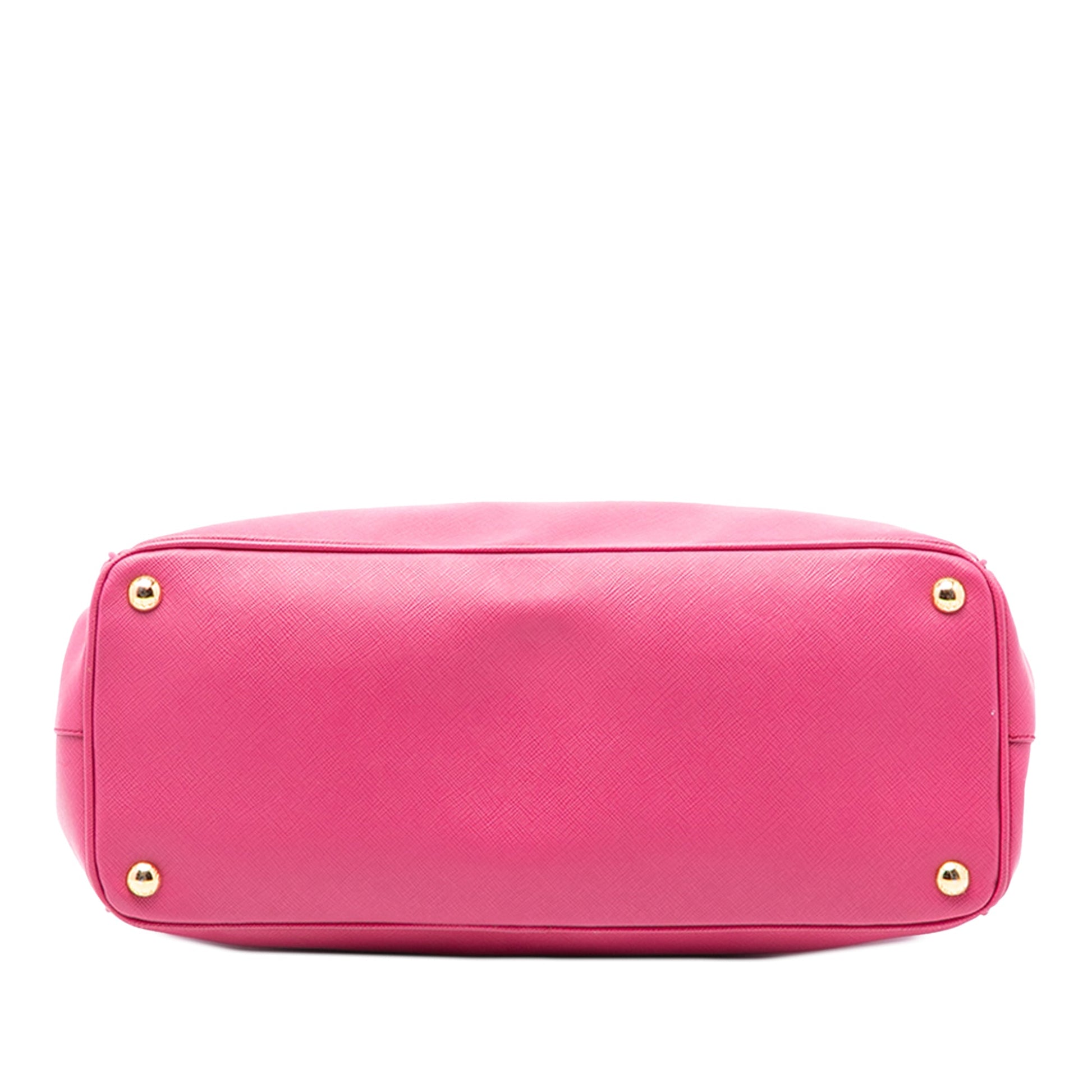 Prada Medium Saffiano Lux Galleria Double Zip Satchel