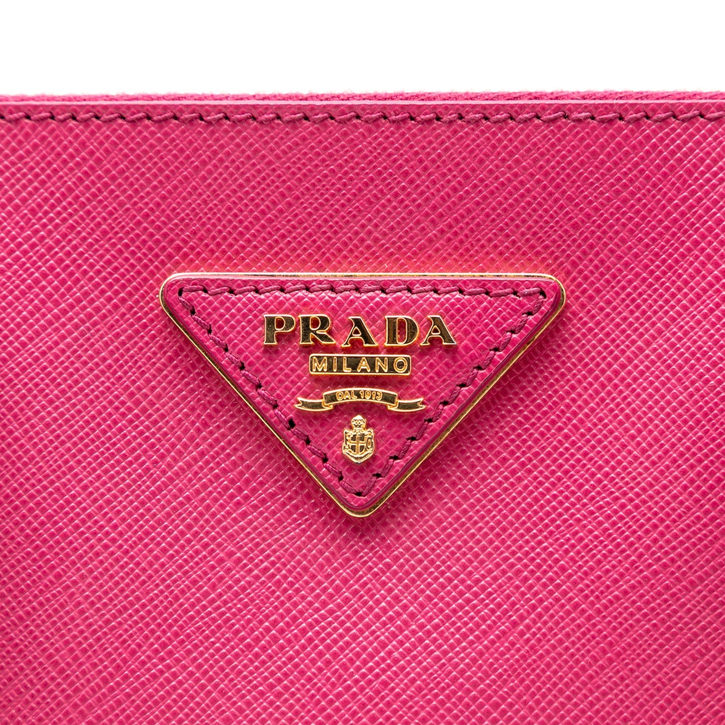 Prada Medium Saffiano Lux Galleria Double Zip Satchel