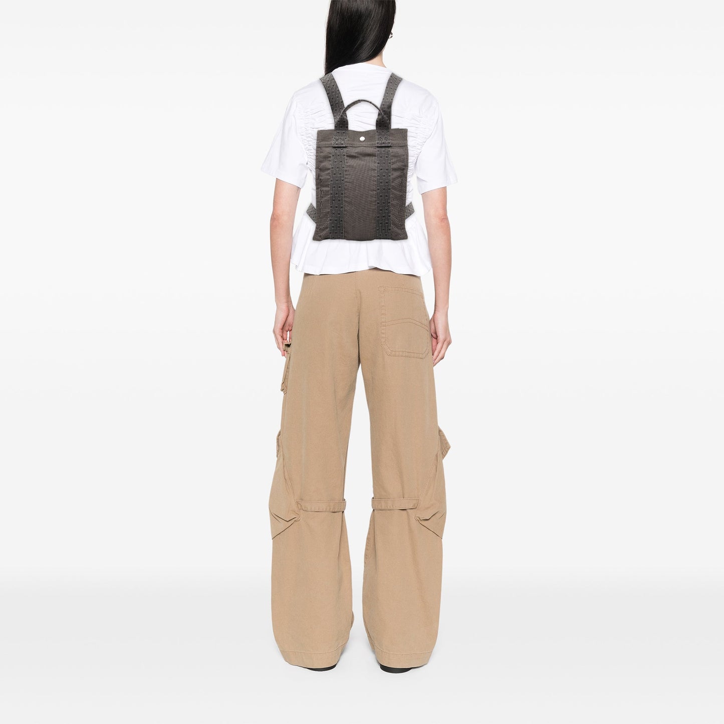 Hermès Canvas Herline Backpack PM