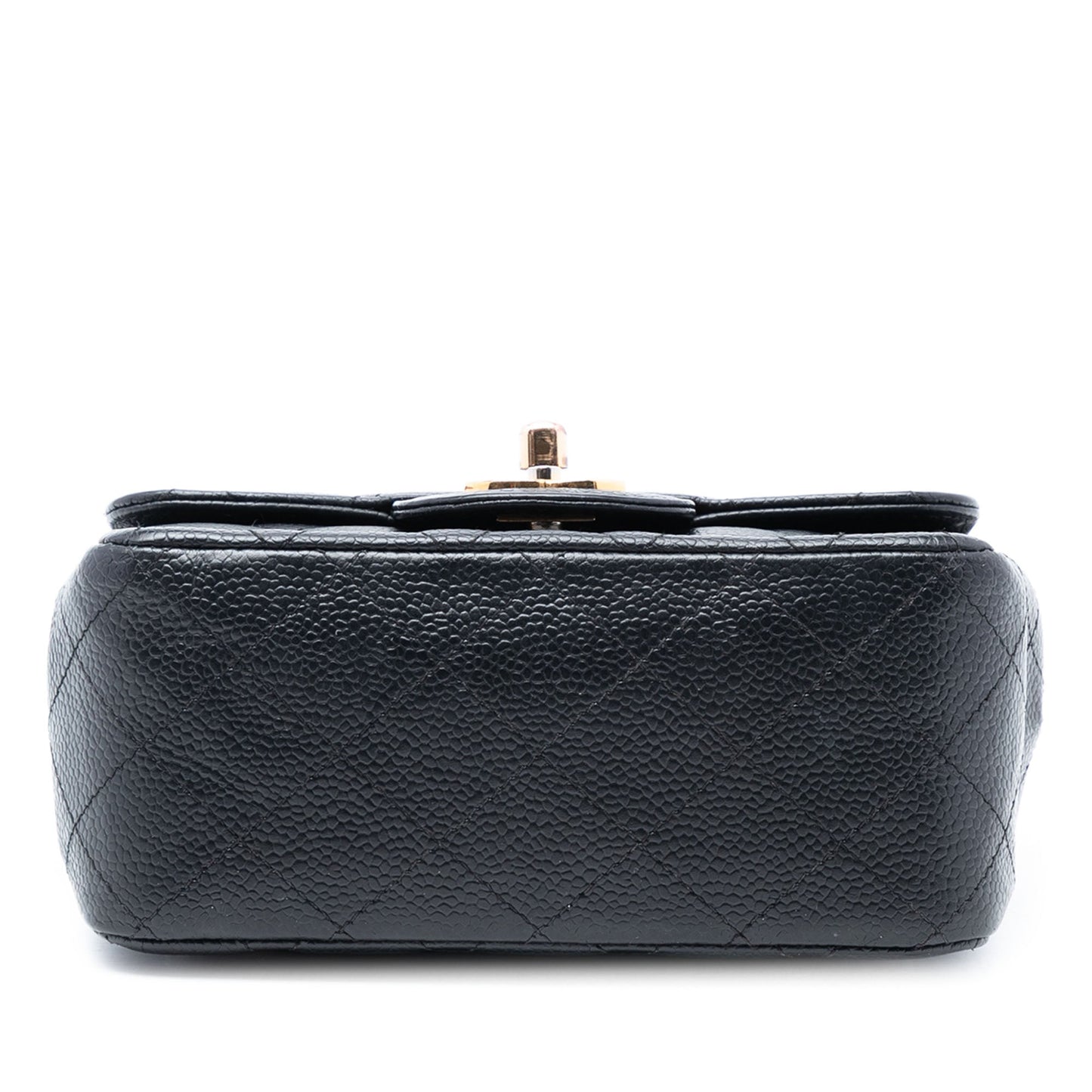 Chanel Mini Square Classic Caviar Single Flap