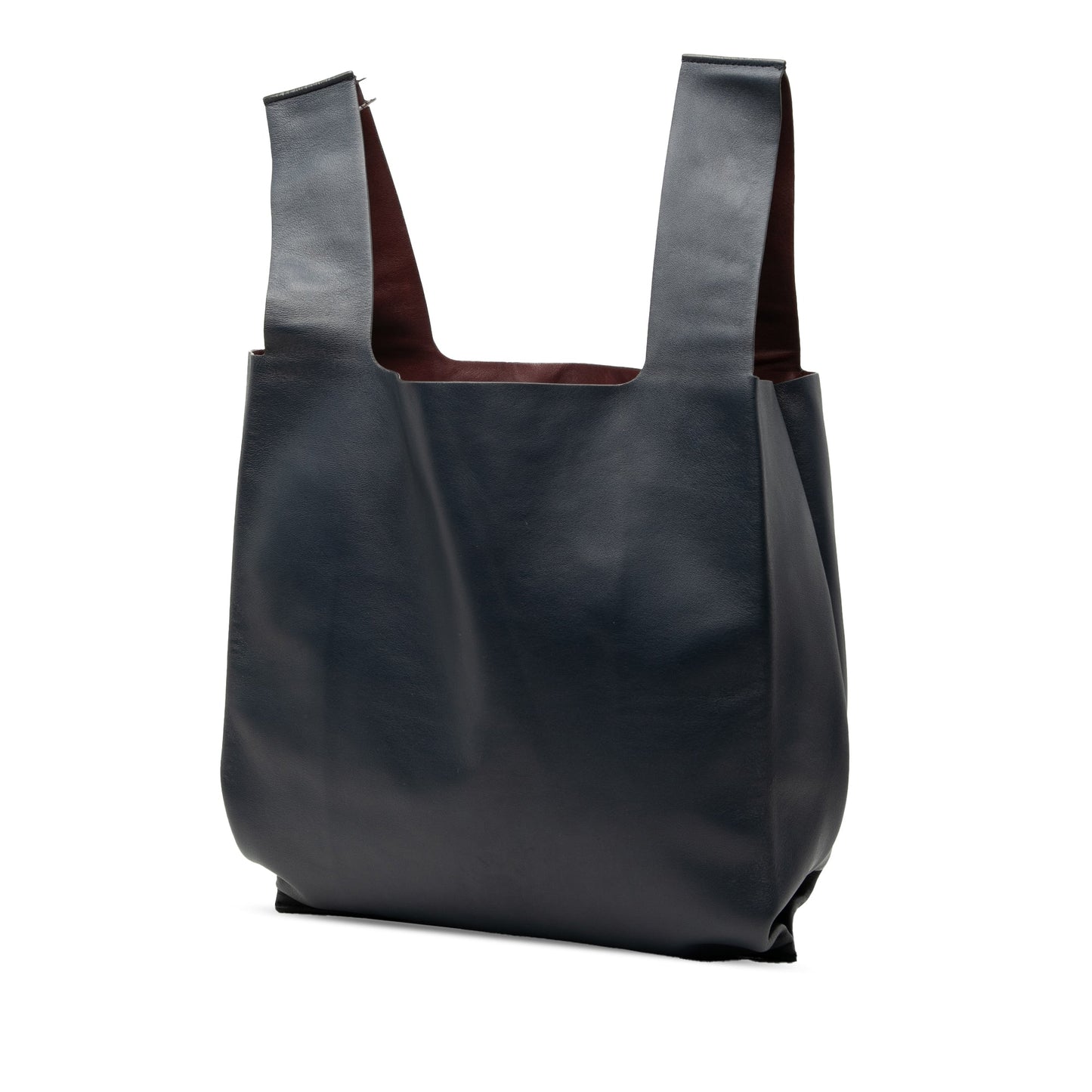 Valentino Reversible Leather Shopper Tote