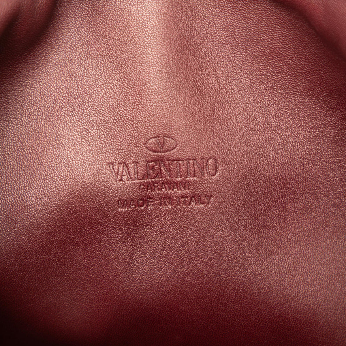Valentino Reversible Leather Shopper Tote