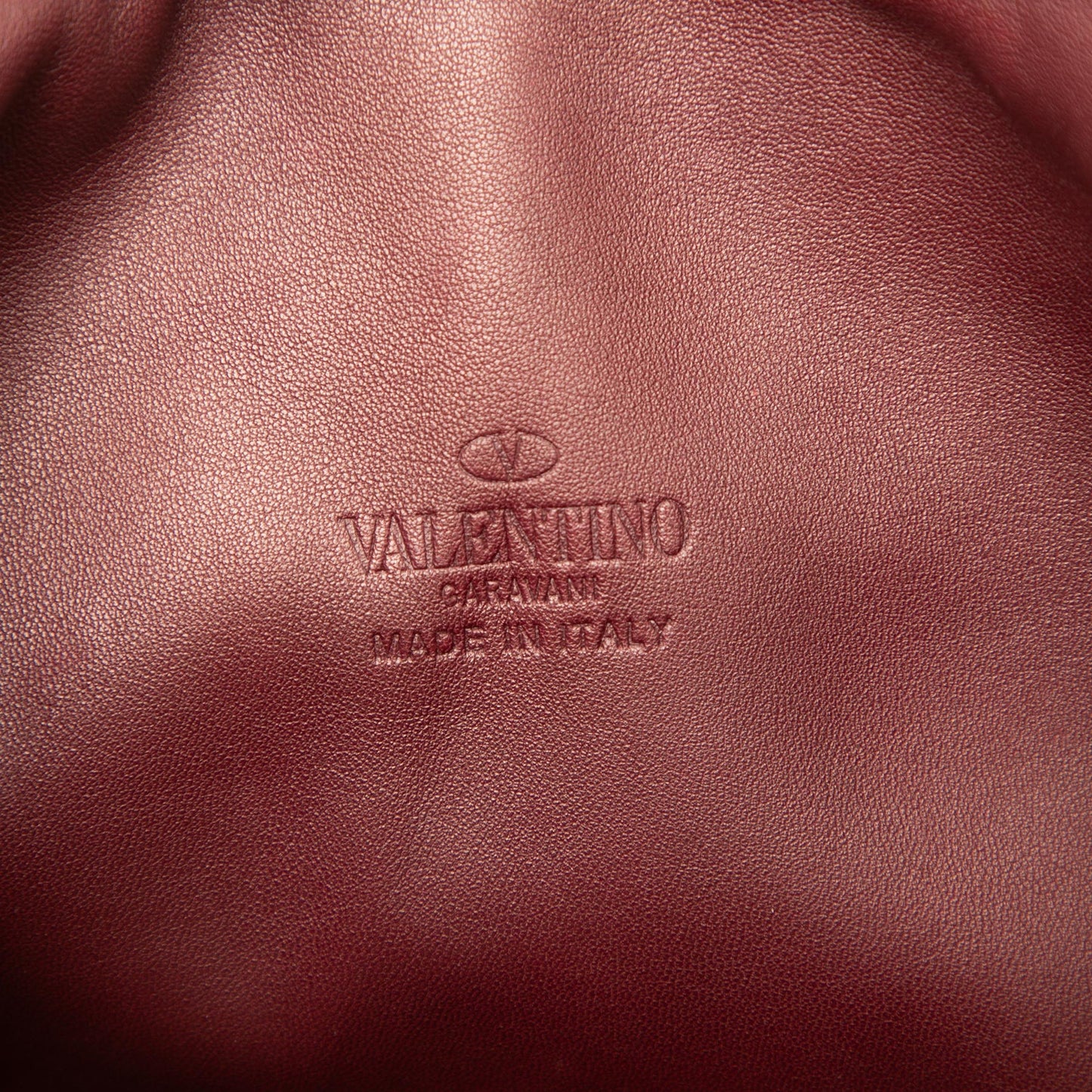 Valentino Reversible Leather Shopper Tote