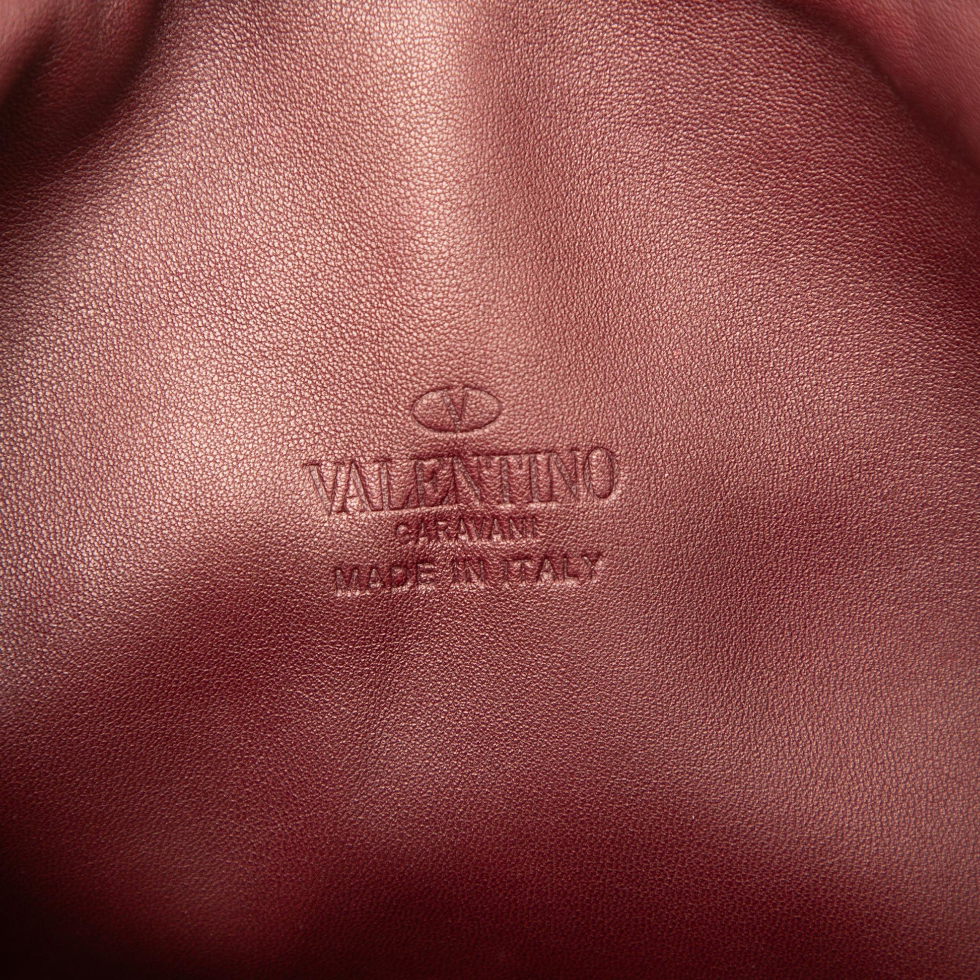 Valentino Reversible Leather Shopper Tote