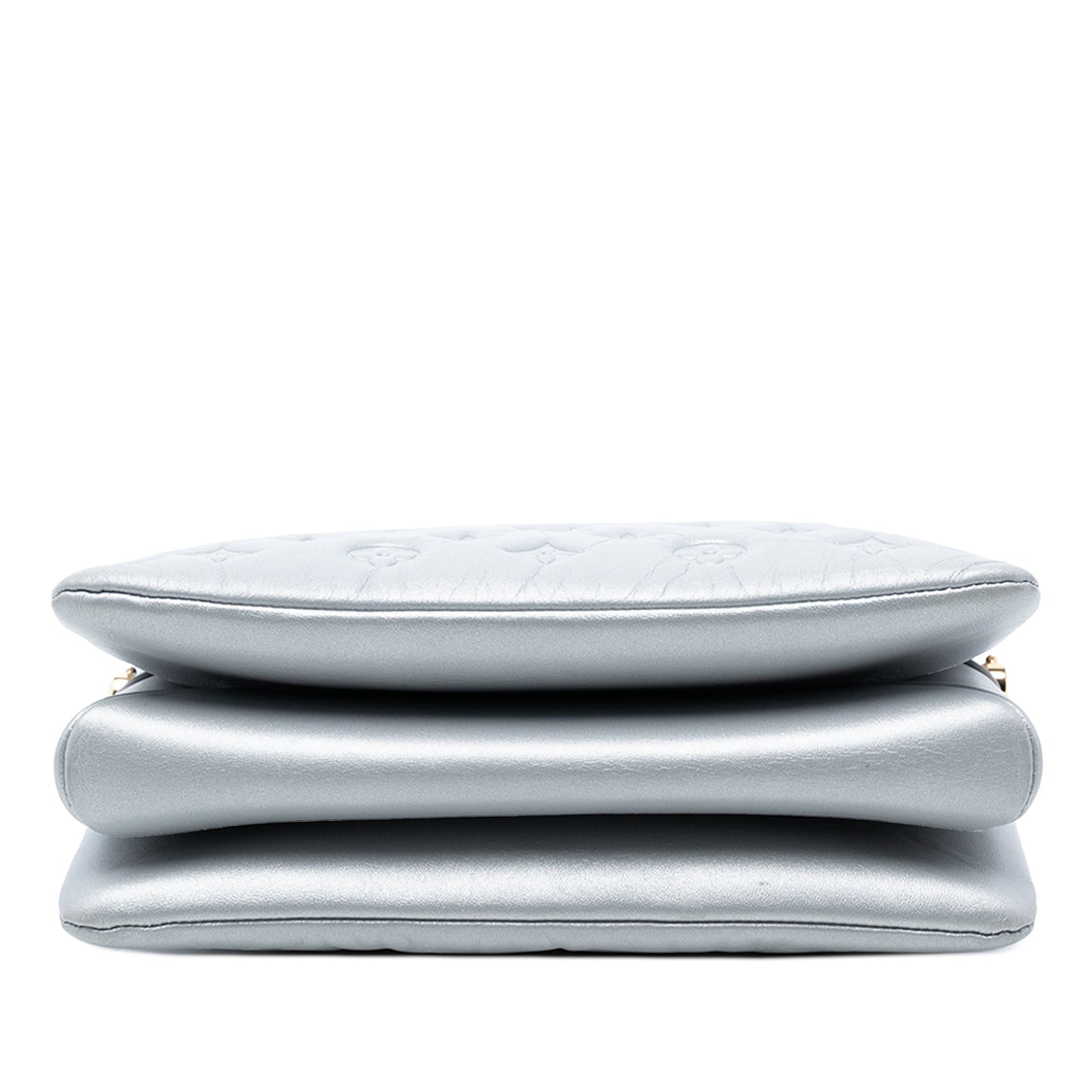 Monogram Embossed Puffy Lambskin Coussin PM