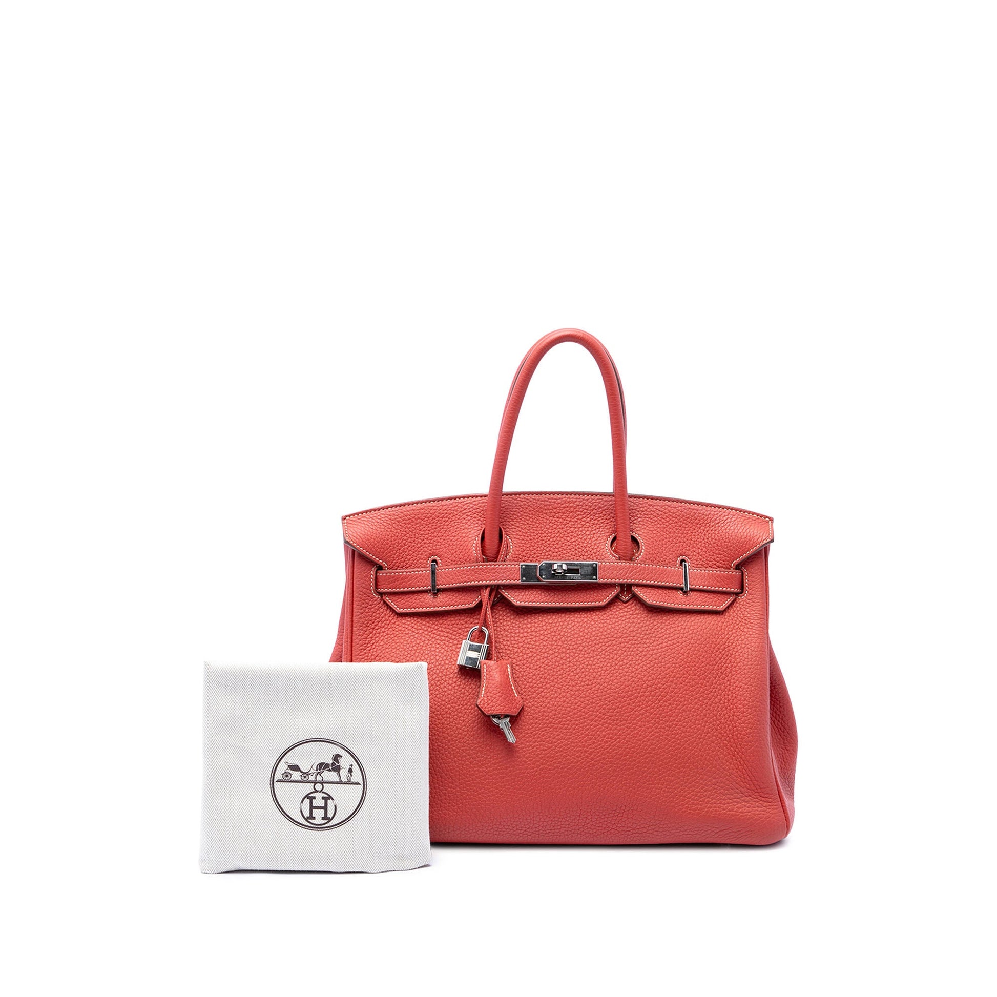 Hermès Clemence Birkin Retourne 35