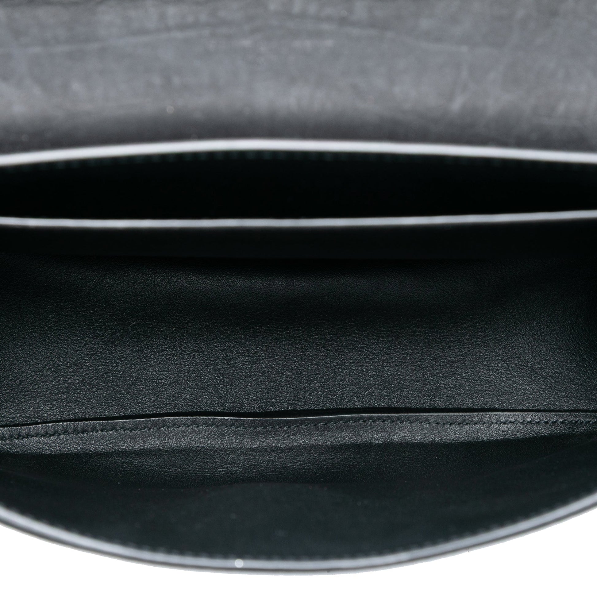 Saint Laurent Medium Croc Embossed Nubuck Monogram Kaia Crossbody
