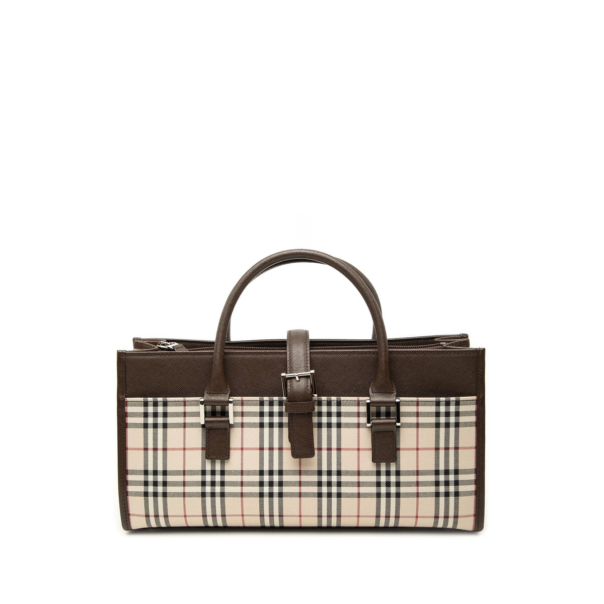 Burberry House Check Canvas Handbag