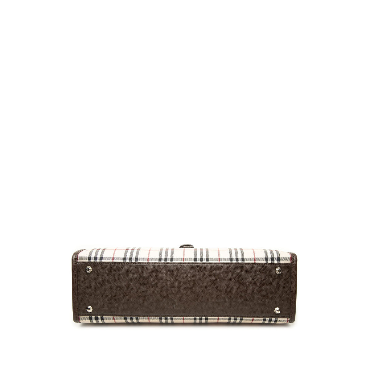 Burberry House Check Canvas Handbag