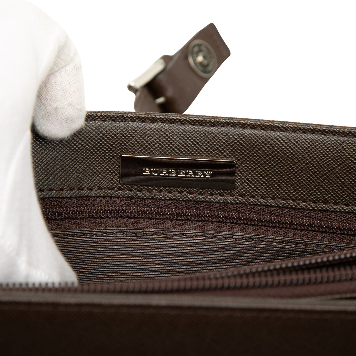 Burberry House Check Canvas Handbag