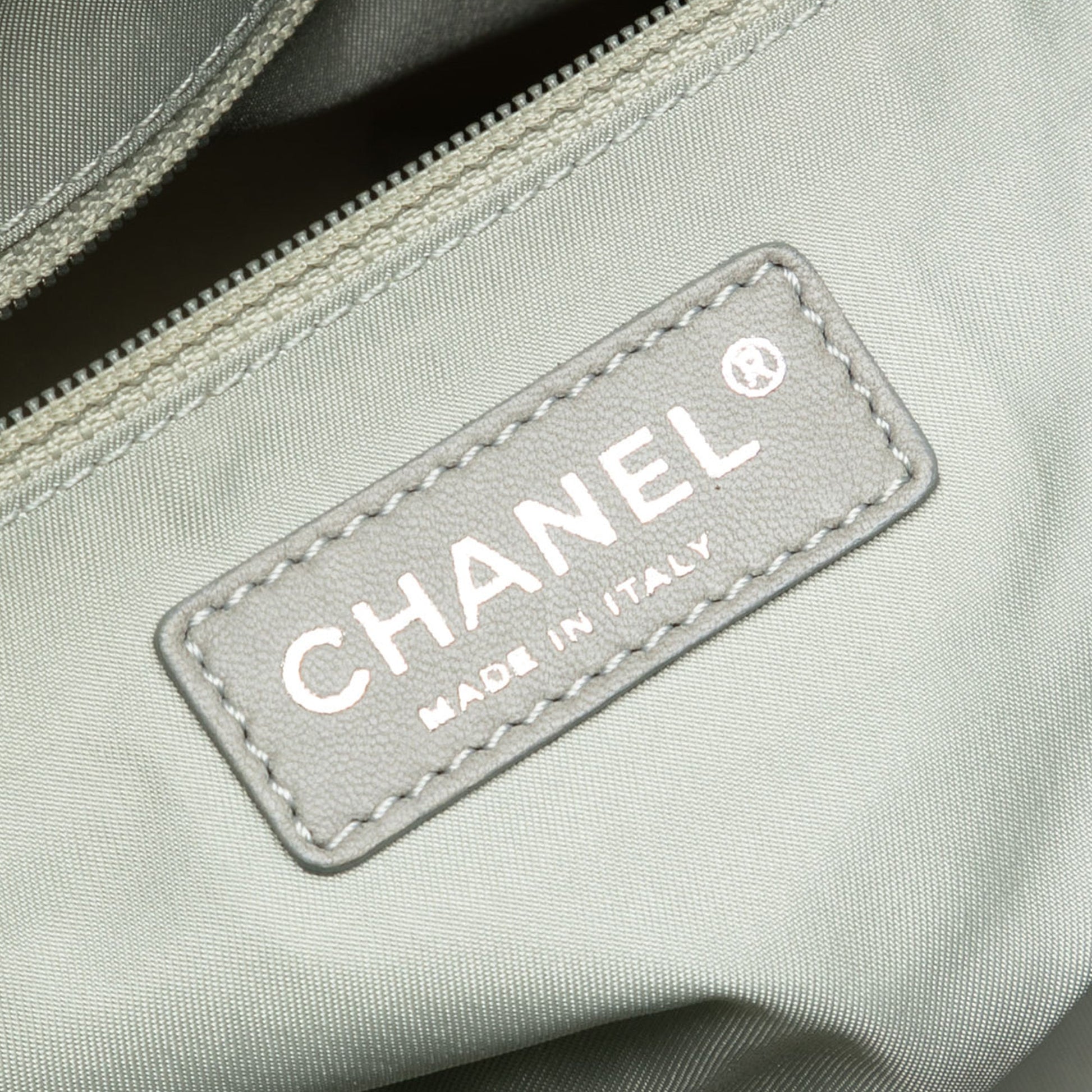 Chanel Paris Biarritz Quilted Canvas Fluo Duffle Bag
