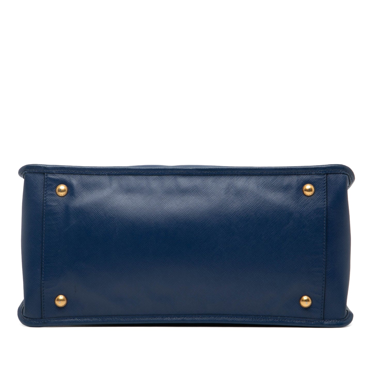 Prada Saffiano Double Zip Open Convertible Tote