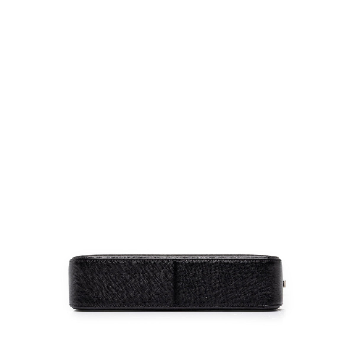 Burberry Leather Shoulder Bag — Black