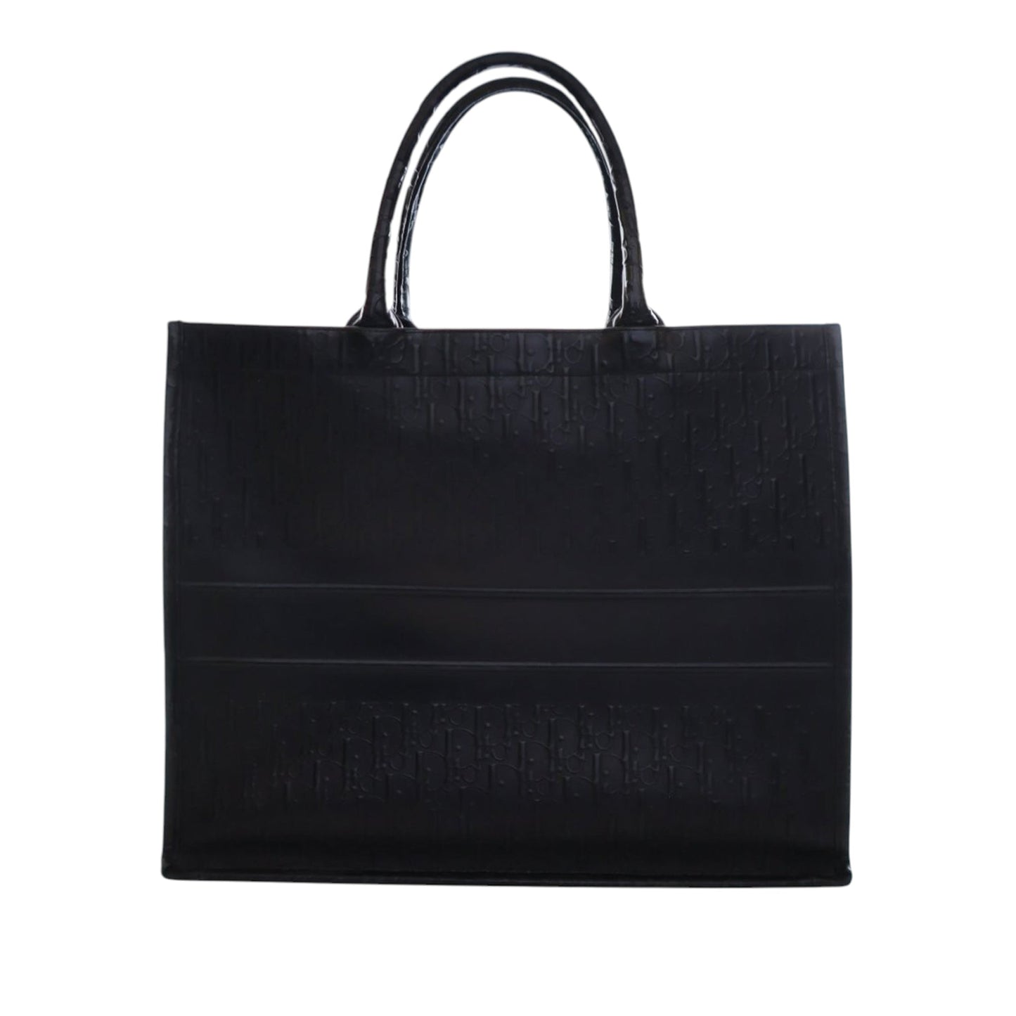 Dior Large Oblique Embossed Book Tote