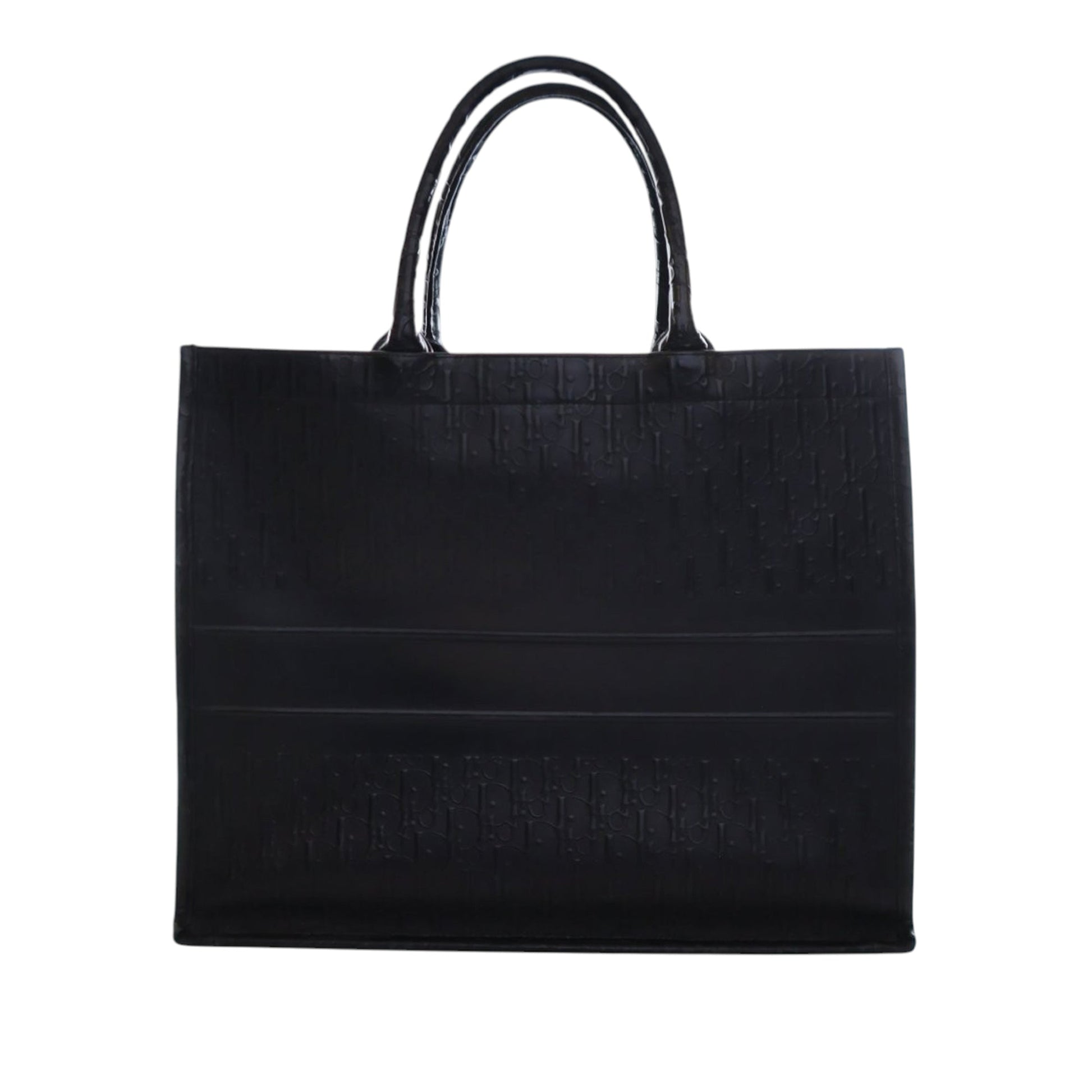 Dior Large Oblique Embossed Book Tote