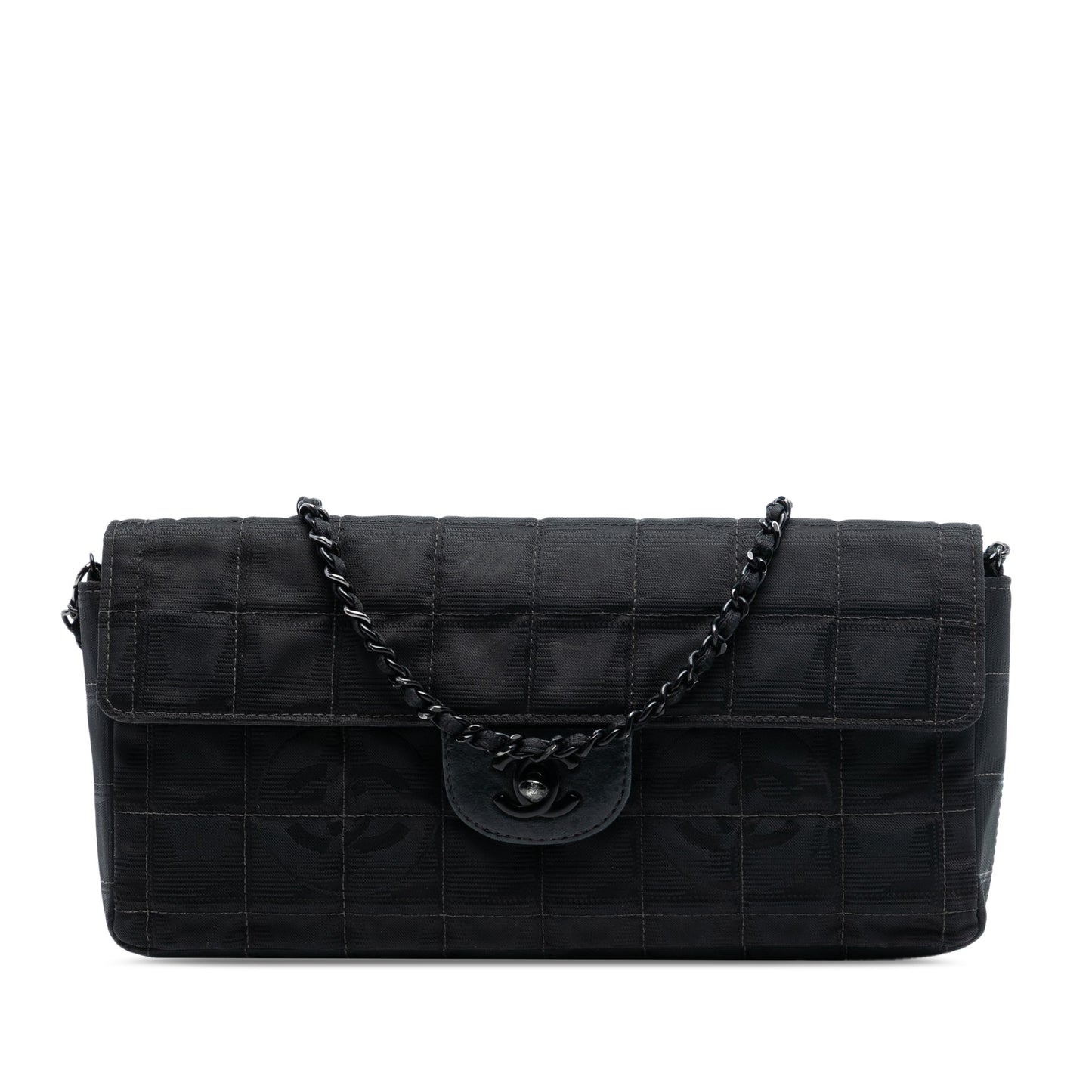 Chanel New Travel Line Nylon East West Flap