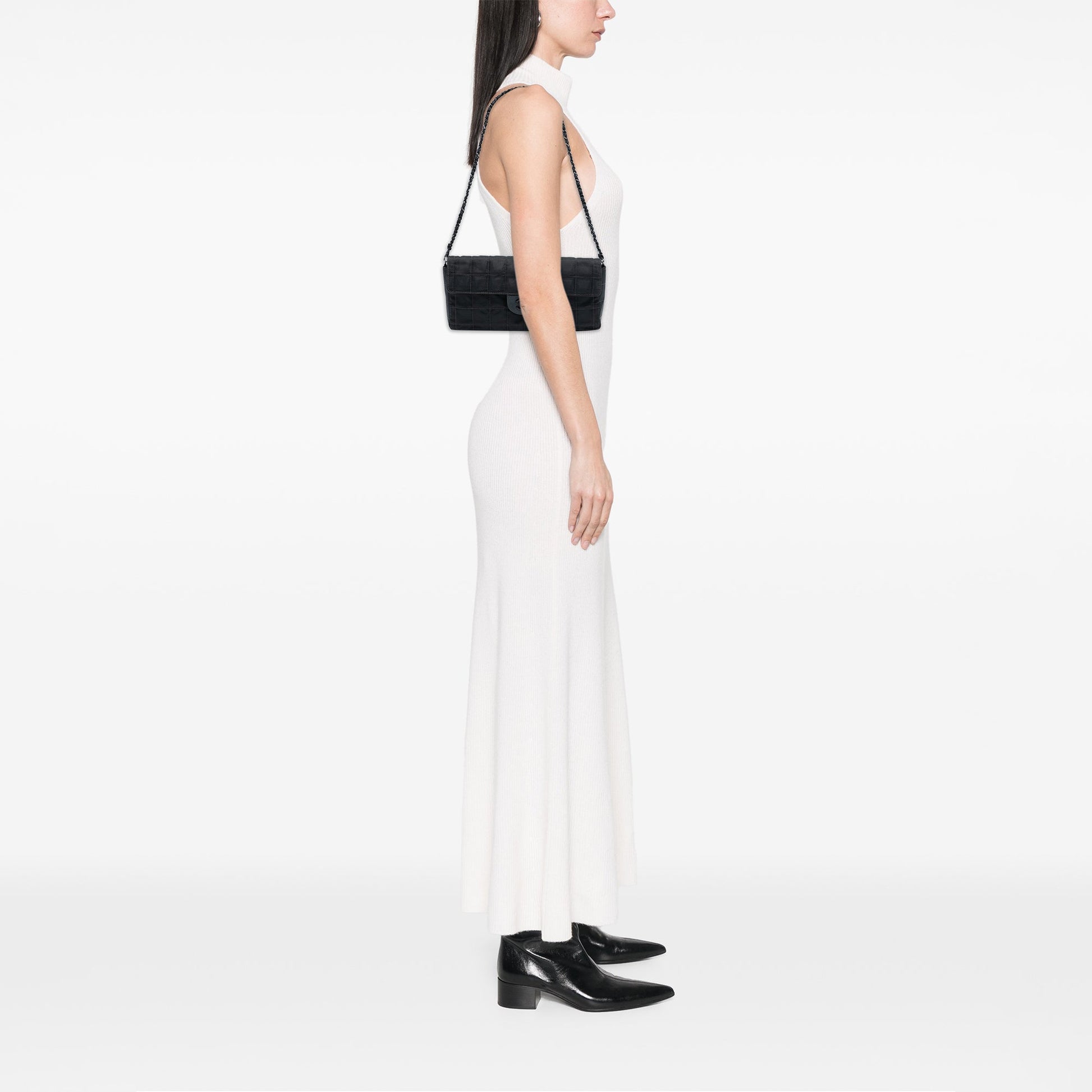 Chanel New Travel Line Nylon East West Flap