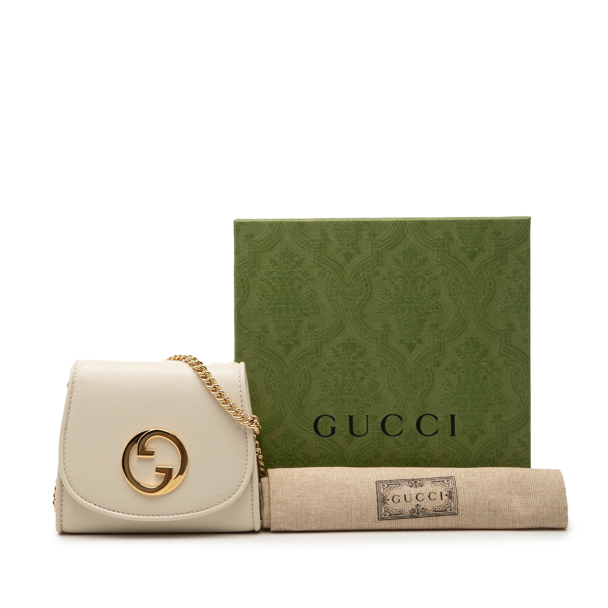 Gucci Medium Calfskin Blondie Wallet on Chain