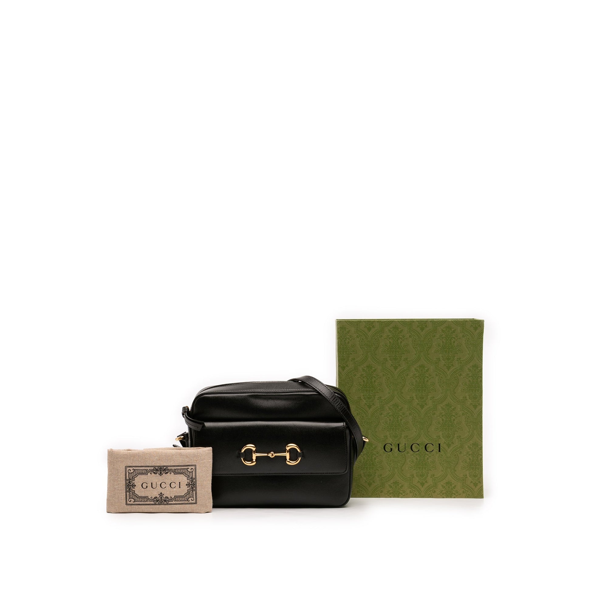 Gucci Small Leather Horsebit 1955 Camera Bag