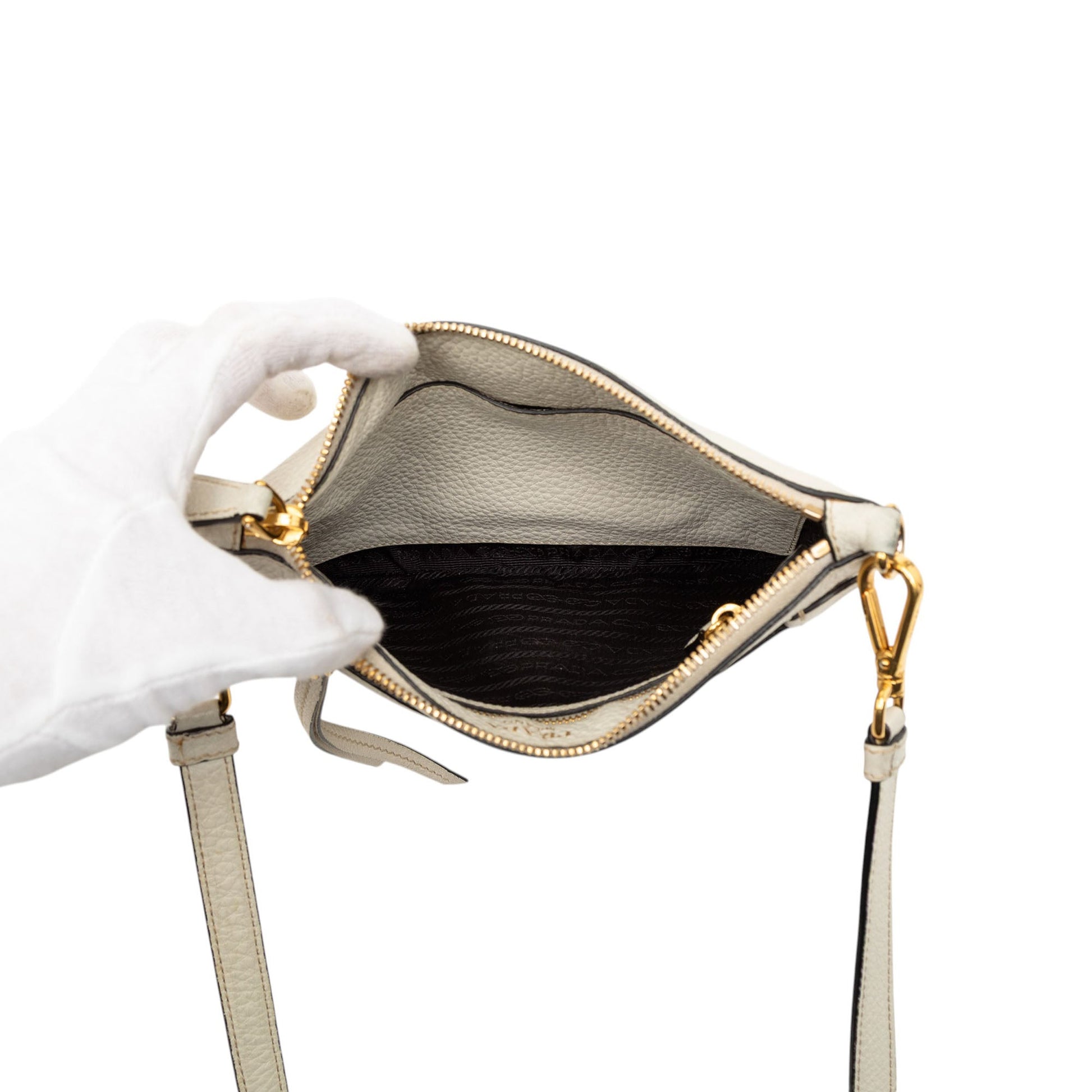 Prada Vitello Daino Crossbody