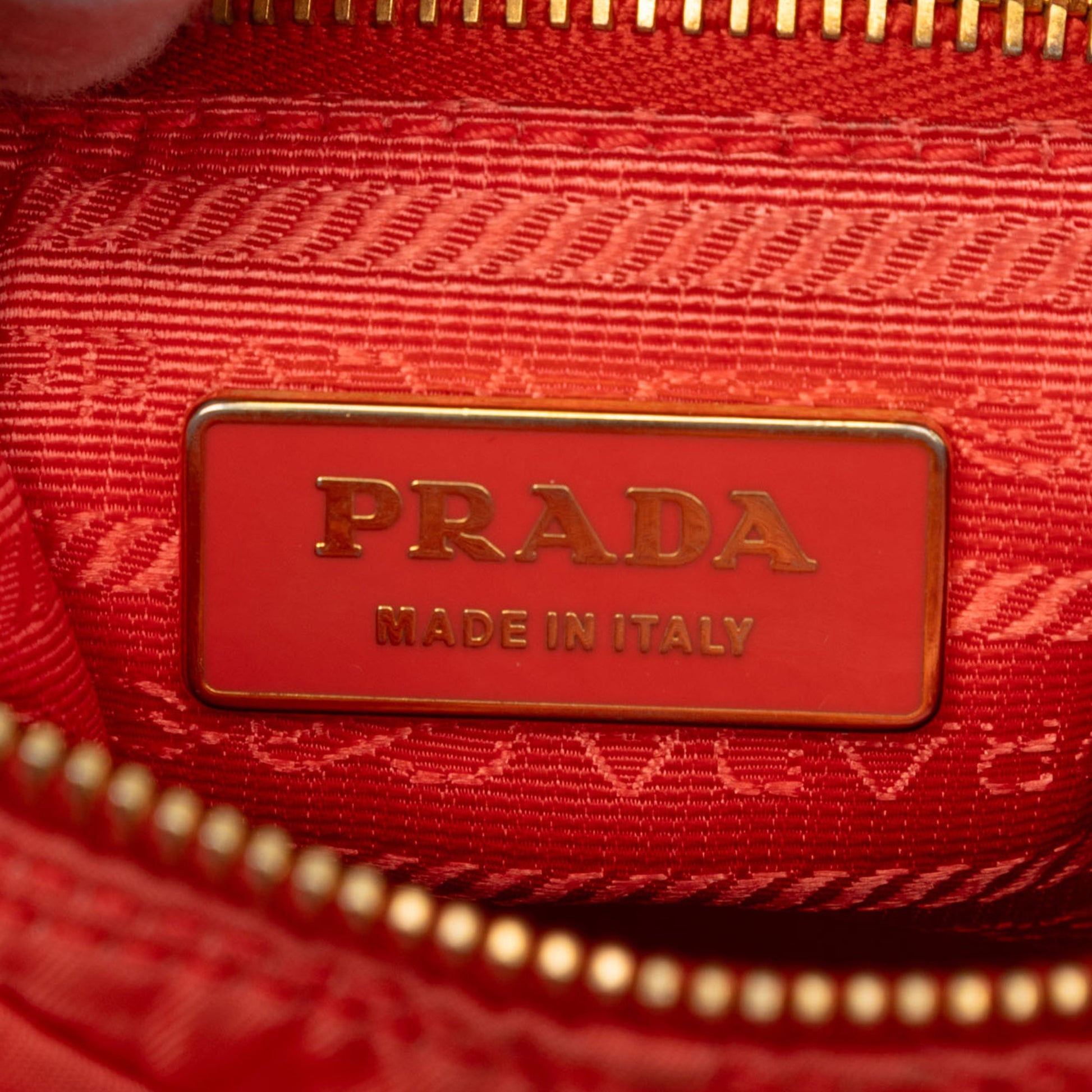 Prada Quilted Tessuto Hobo