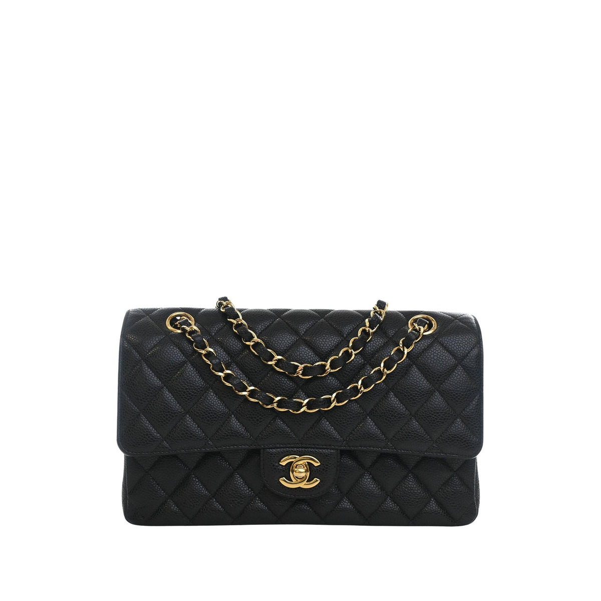 Chanel Medium Classic Caviar Double Flap